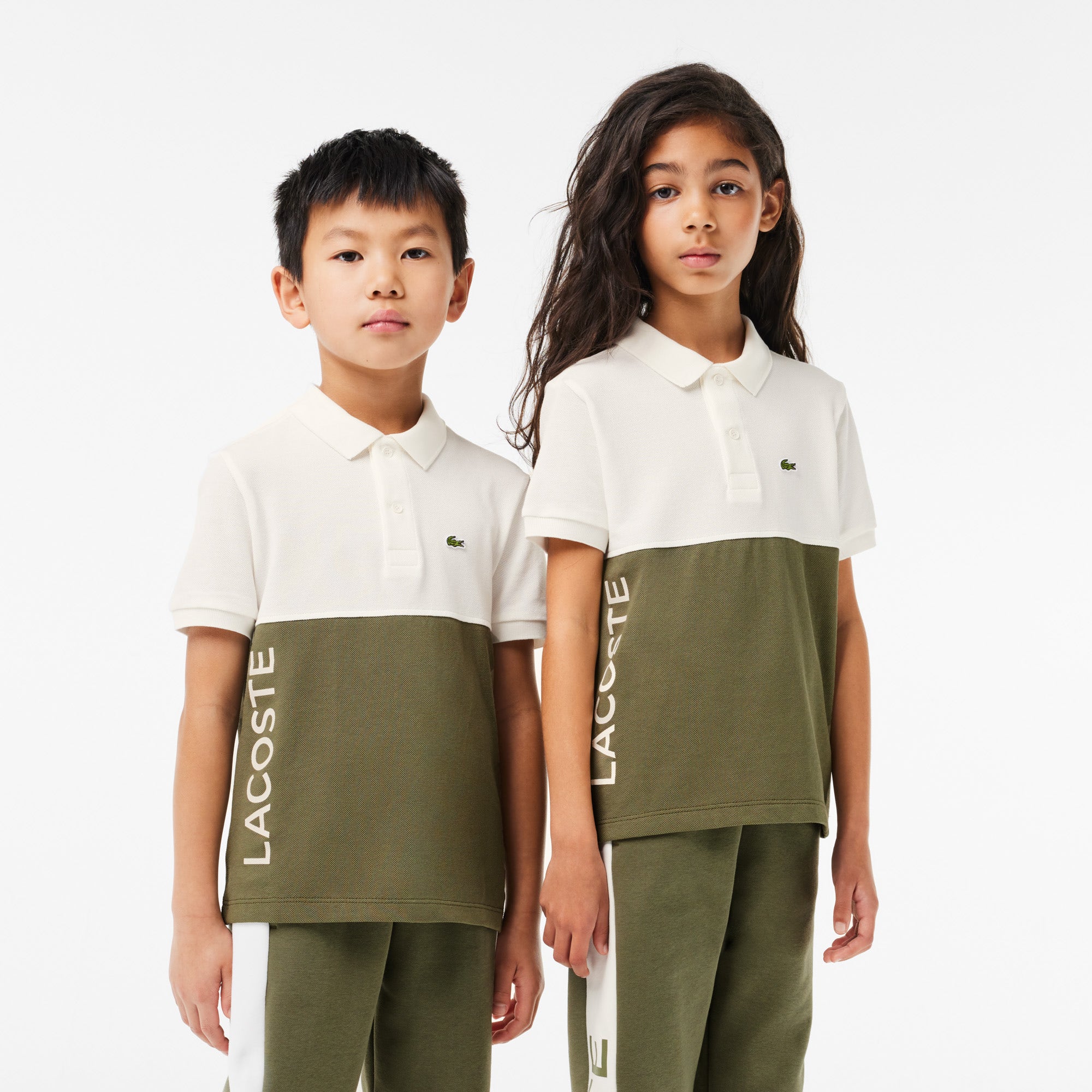 Colour-Block Pique Polo Shirt