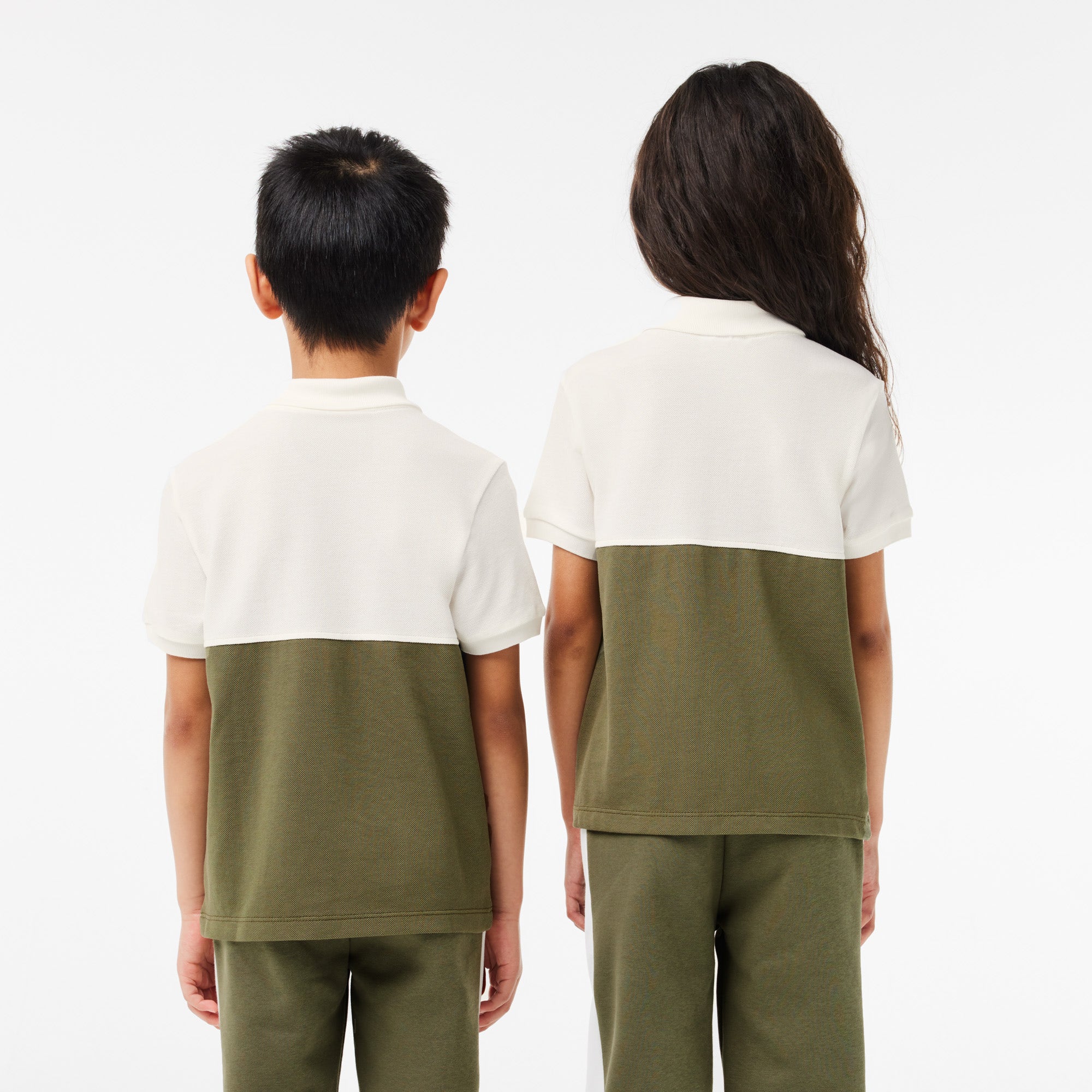 Colour-Block Pique Polo Shirt