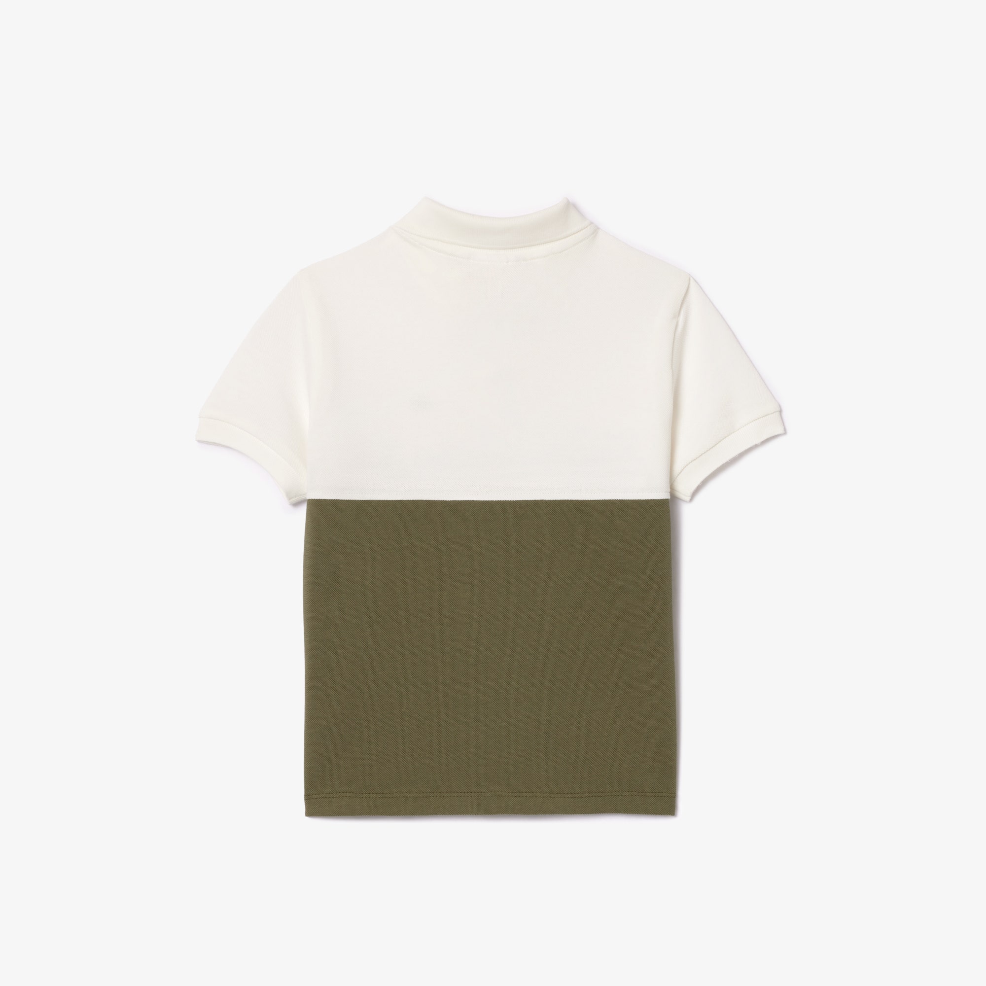 Colour-Block Pique Polo Shirt