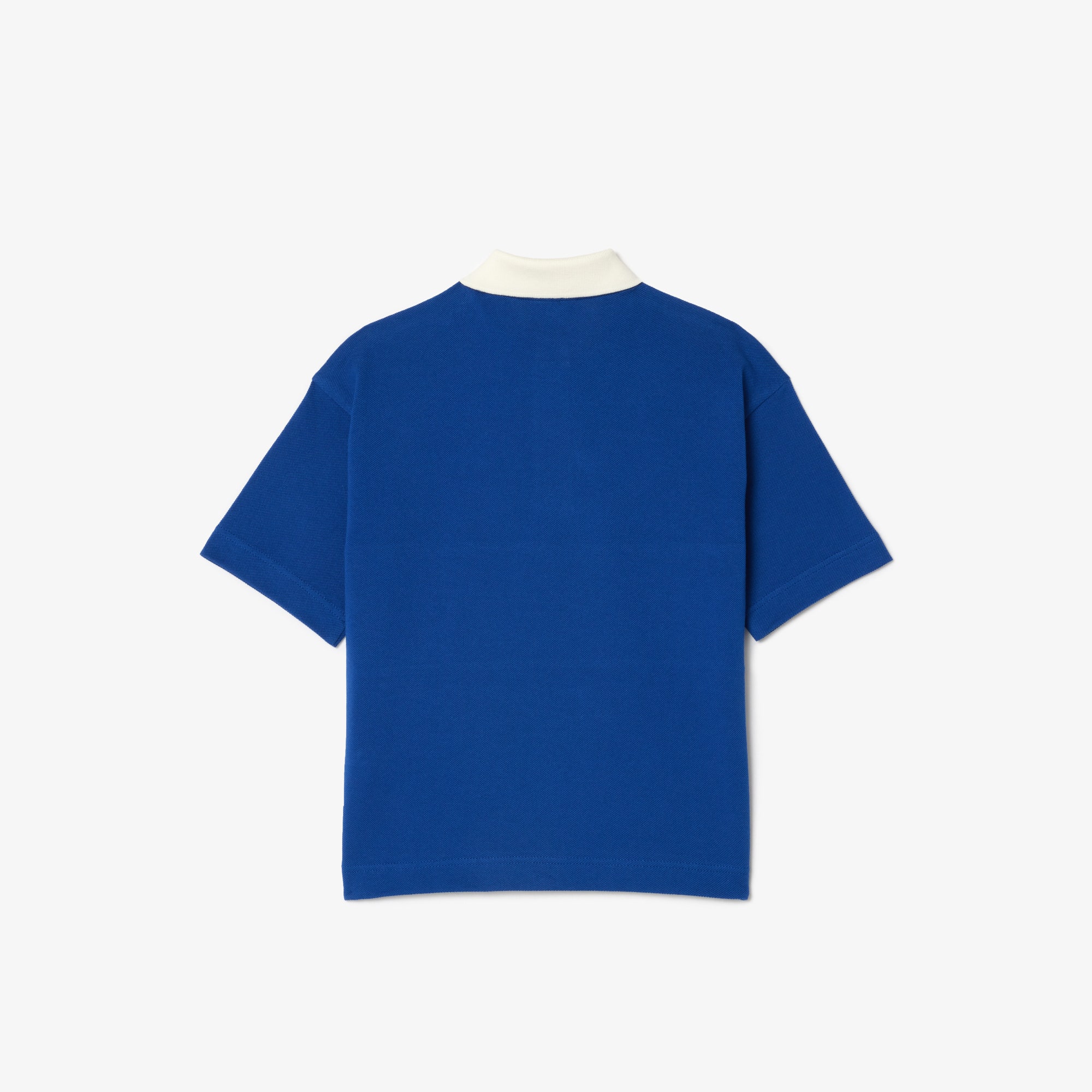 Colour-Block Petit Pique Polo Shirt