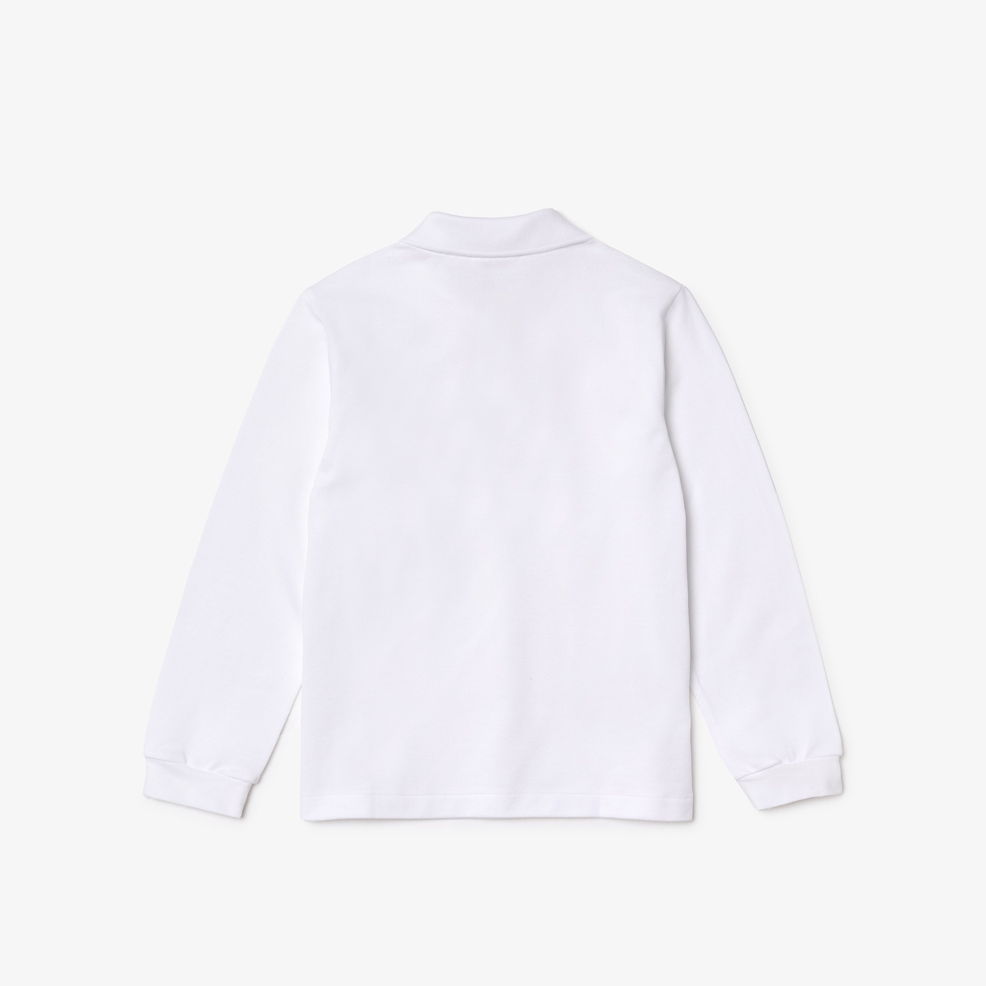 Long Sleeve Petit Pique Polo Shirt