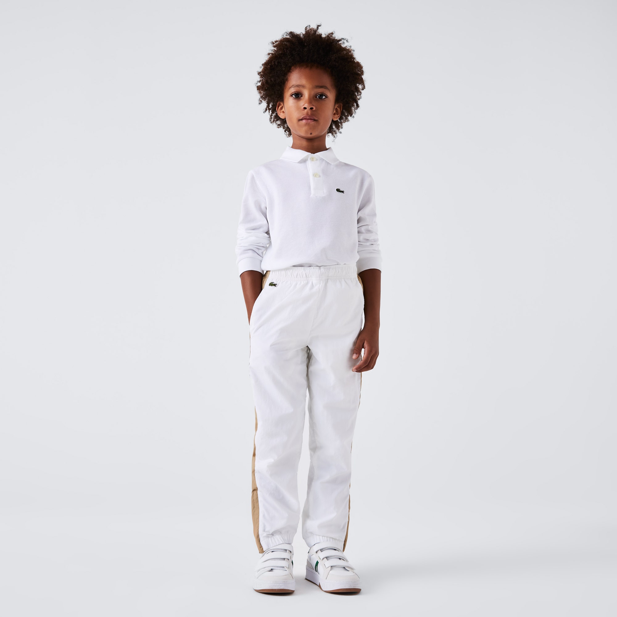 Long Sleeve Petit Pique Polo Shirt