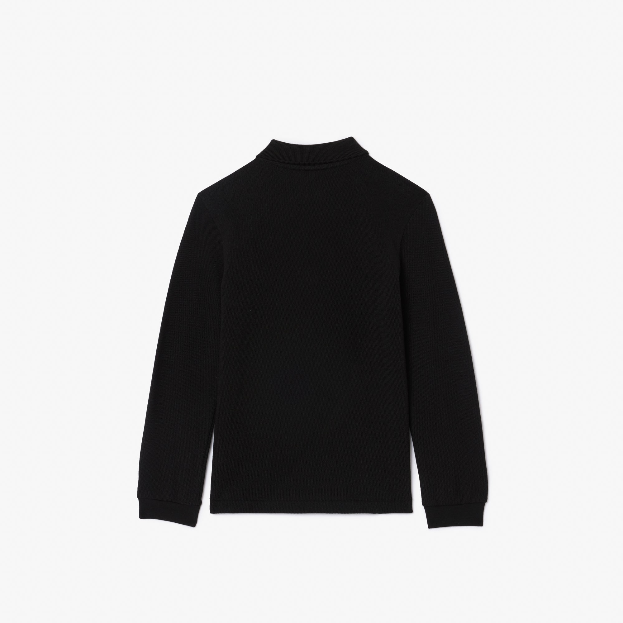 Long Sleeve Petit Pique Polo Shirt