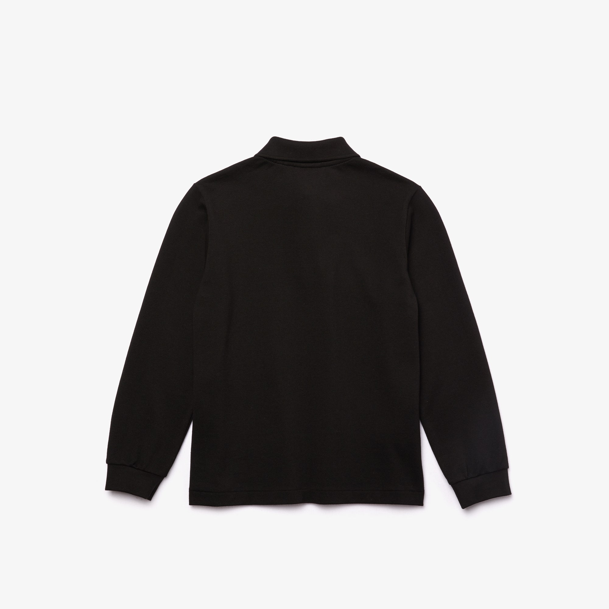 Long Sleeve Petit Pique Polo Shirt