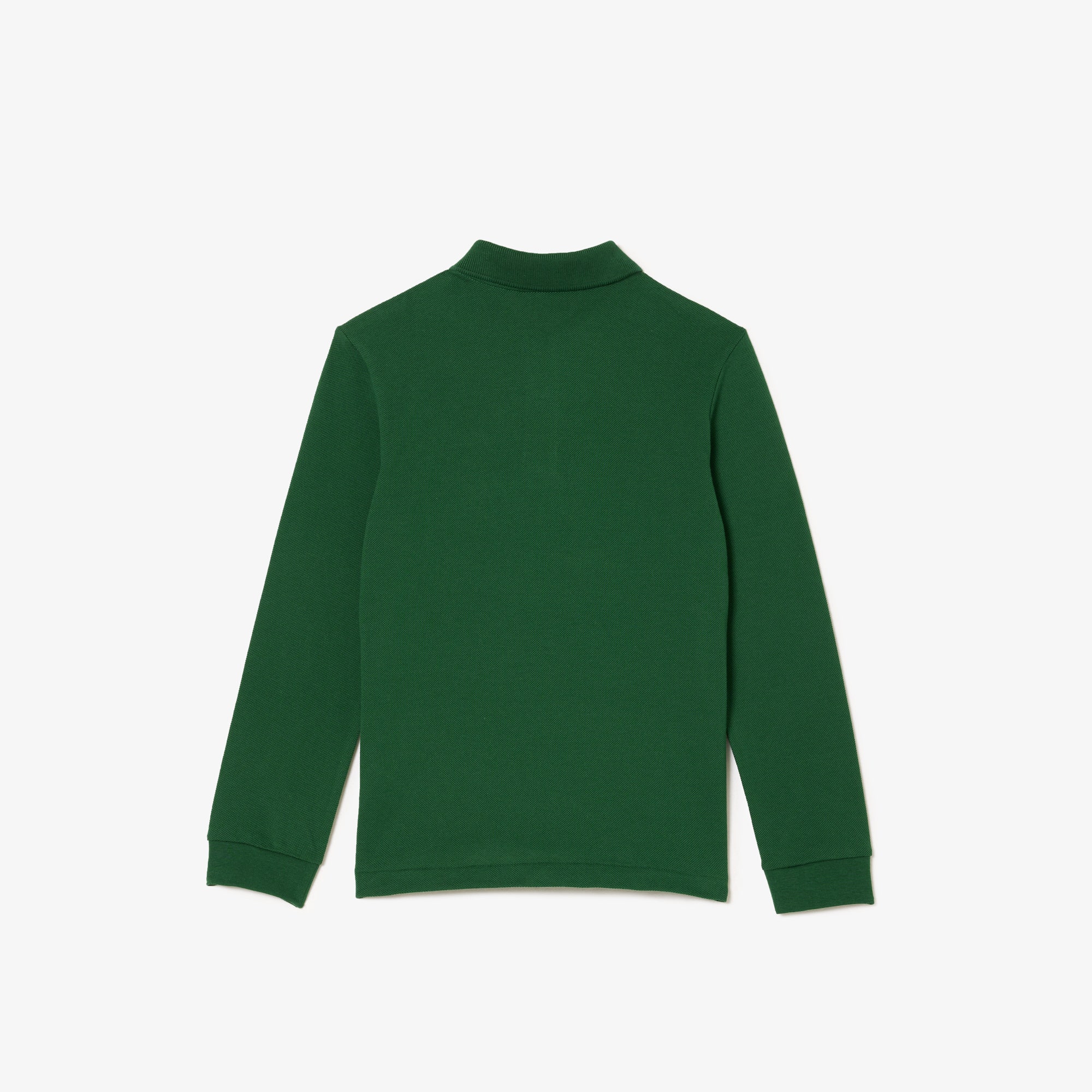 Long Sleeve Petit Pique Polo Shirt