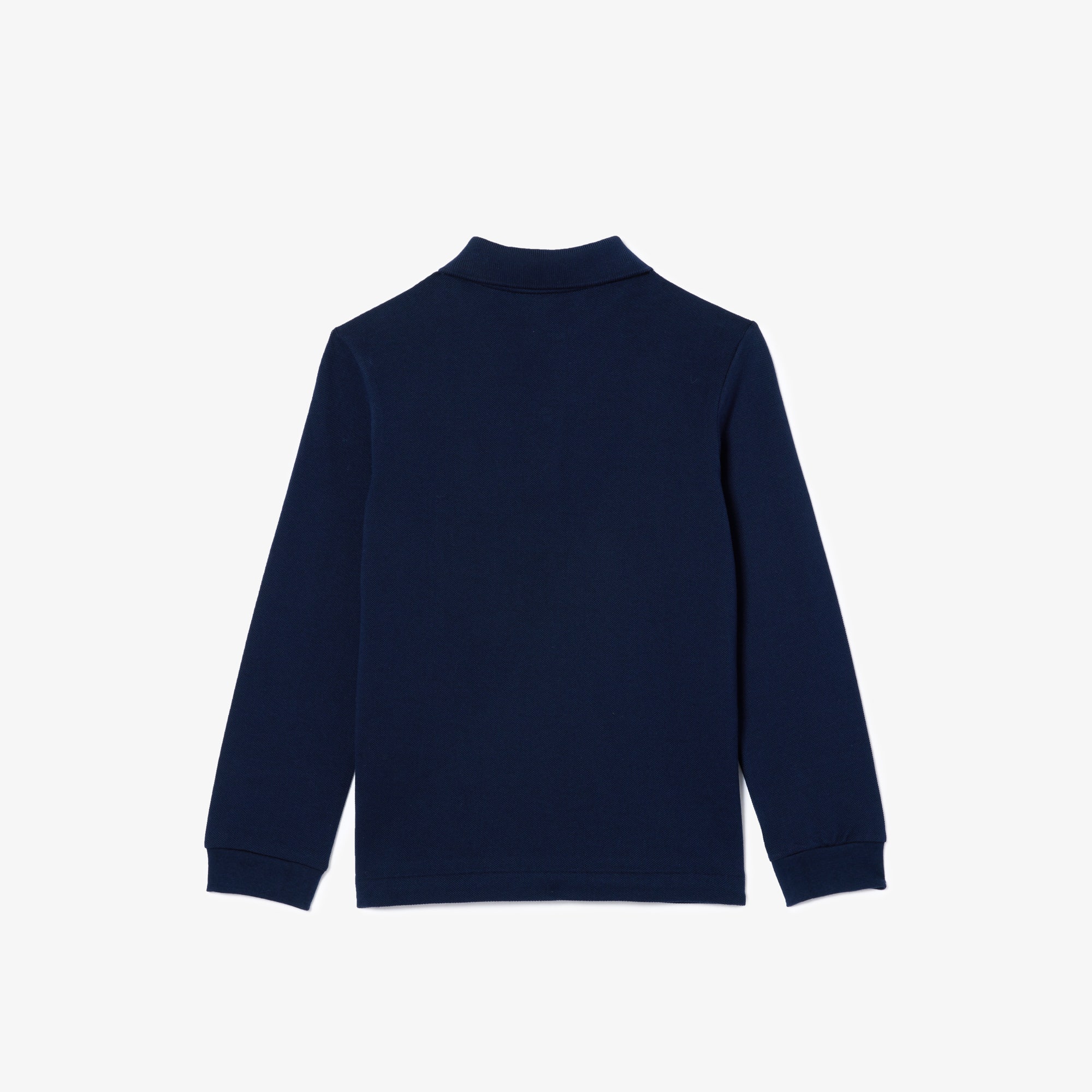 Long Sleeve Petit Pique Polo Shirt