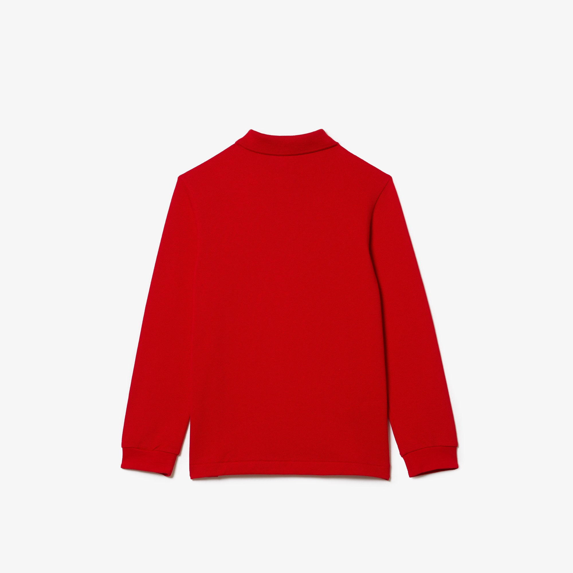 Long Sleeve Petit Pique Polo Shirt