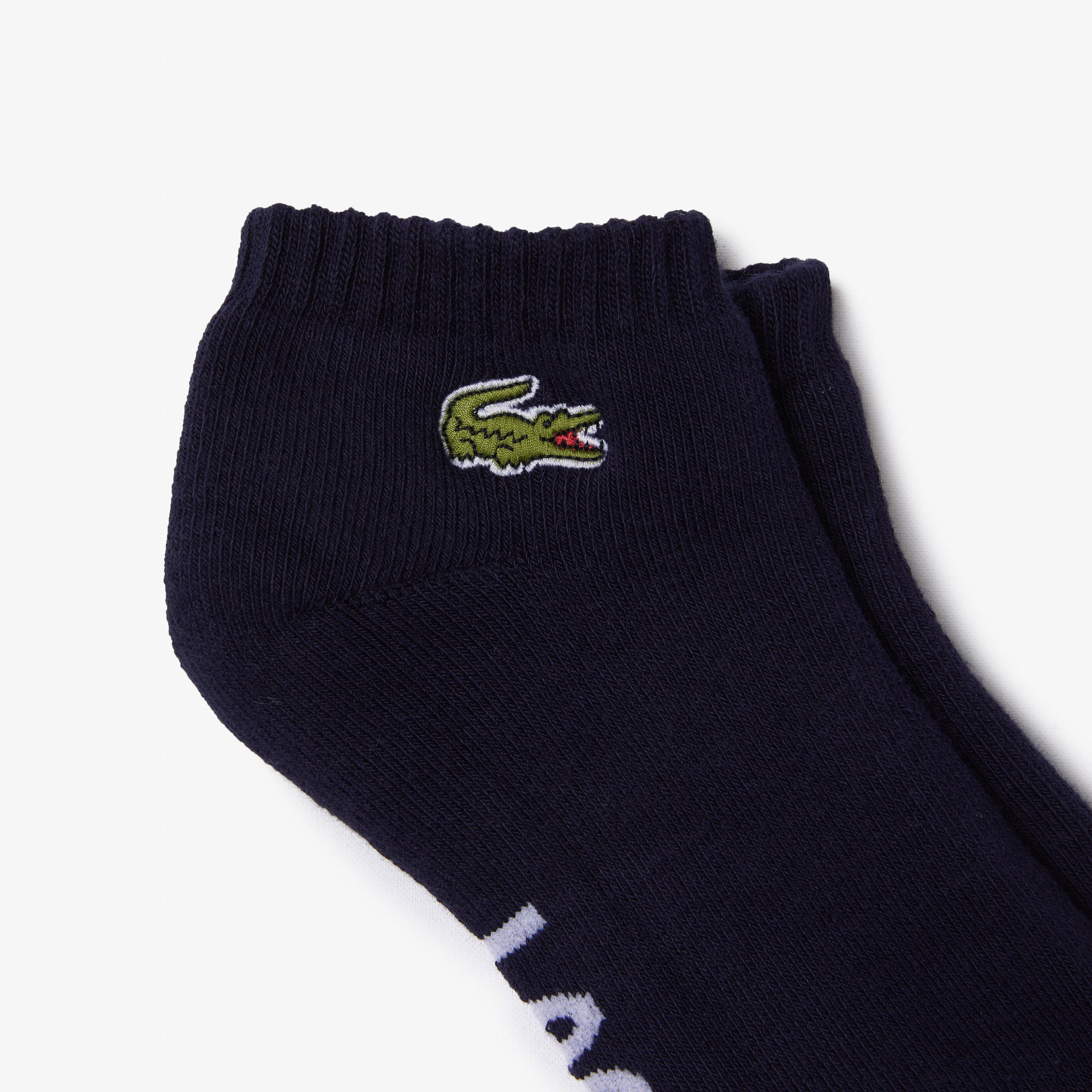 Unisex Lacoste SPORT Branded Stretch Cotton Low-Cut Socks