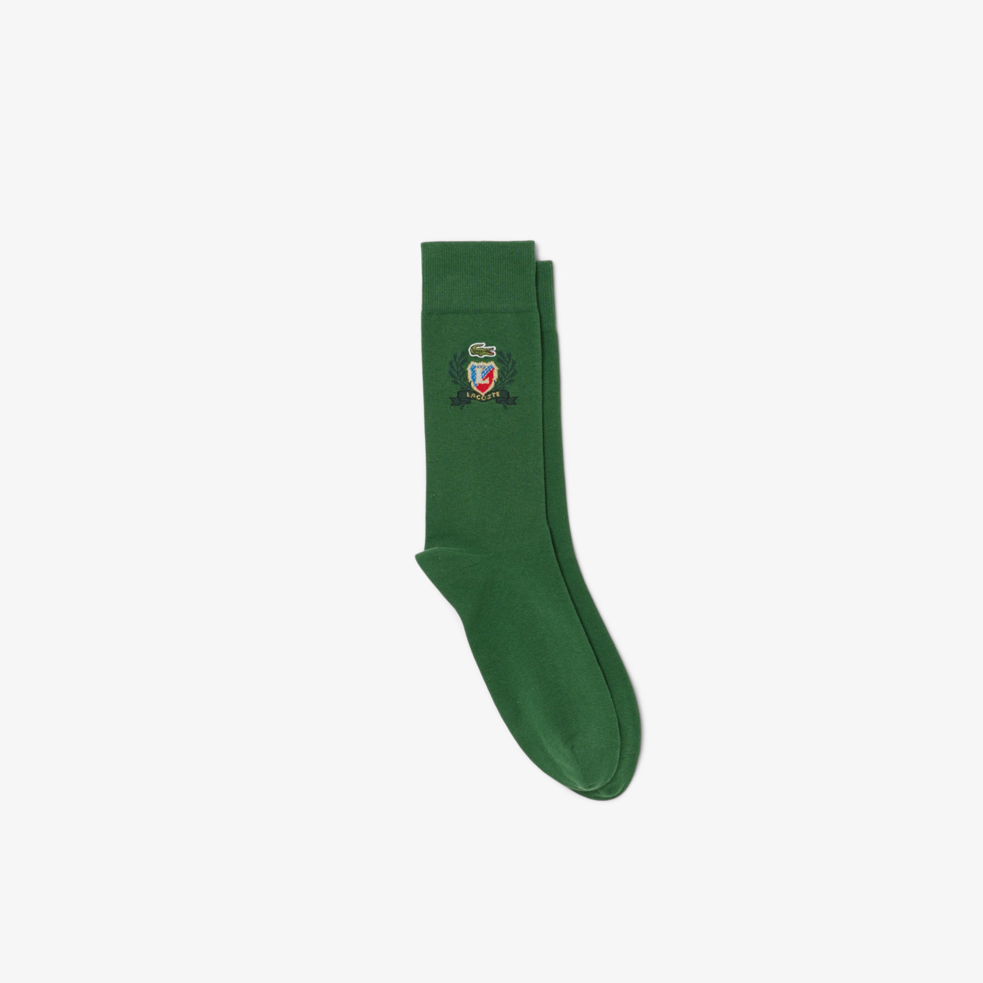 Jacquard Shield Accent Socks
