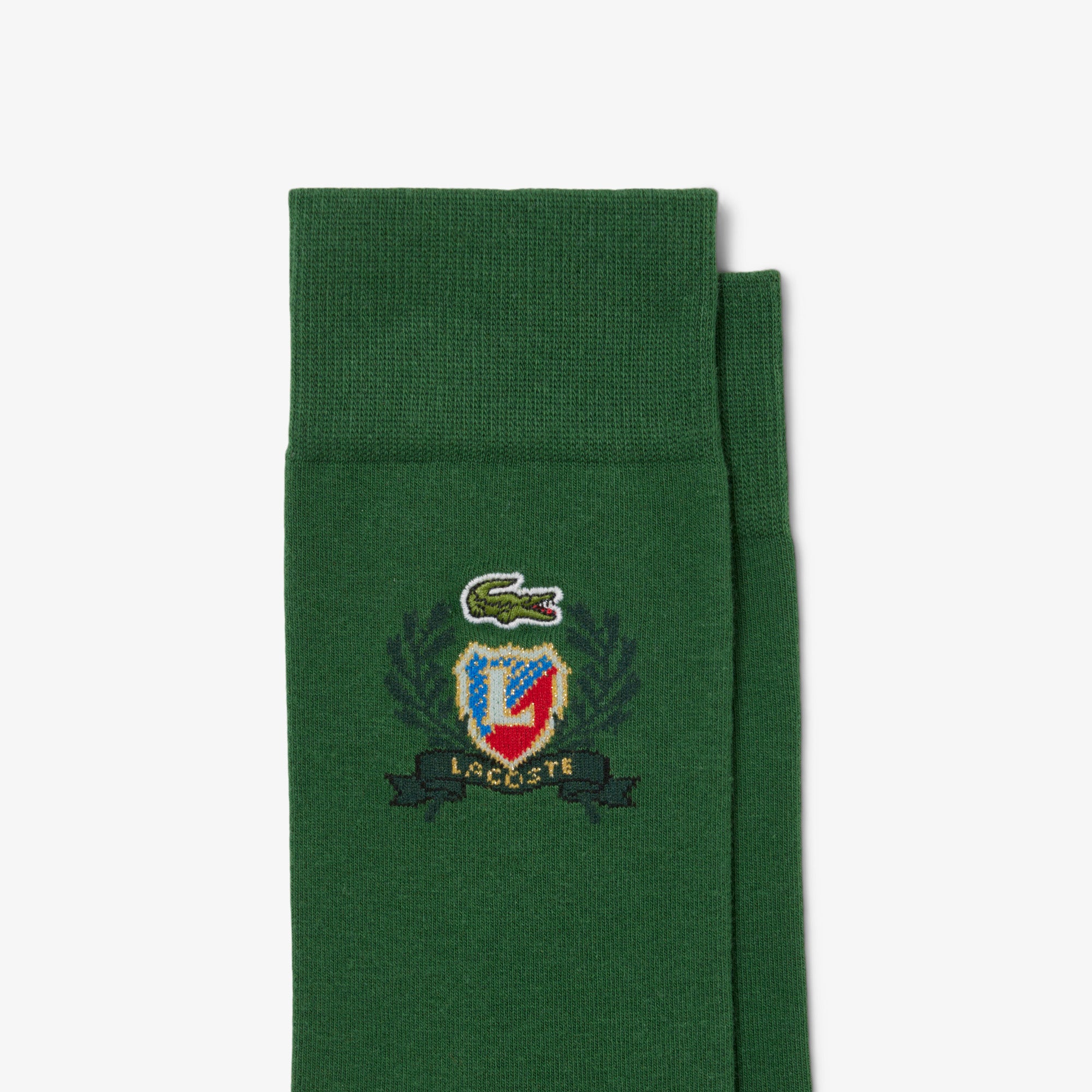 Jacquard Shield Accent Socks