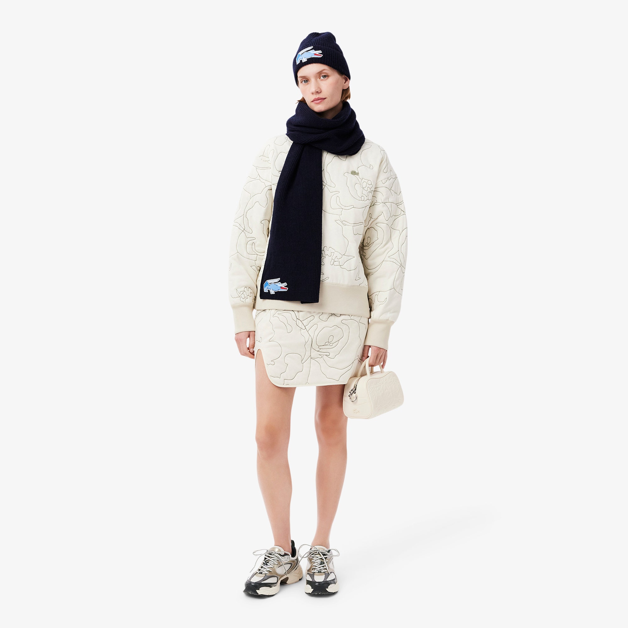 Holiday Ribbed Wool Beanie
