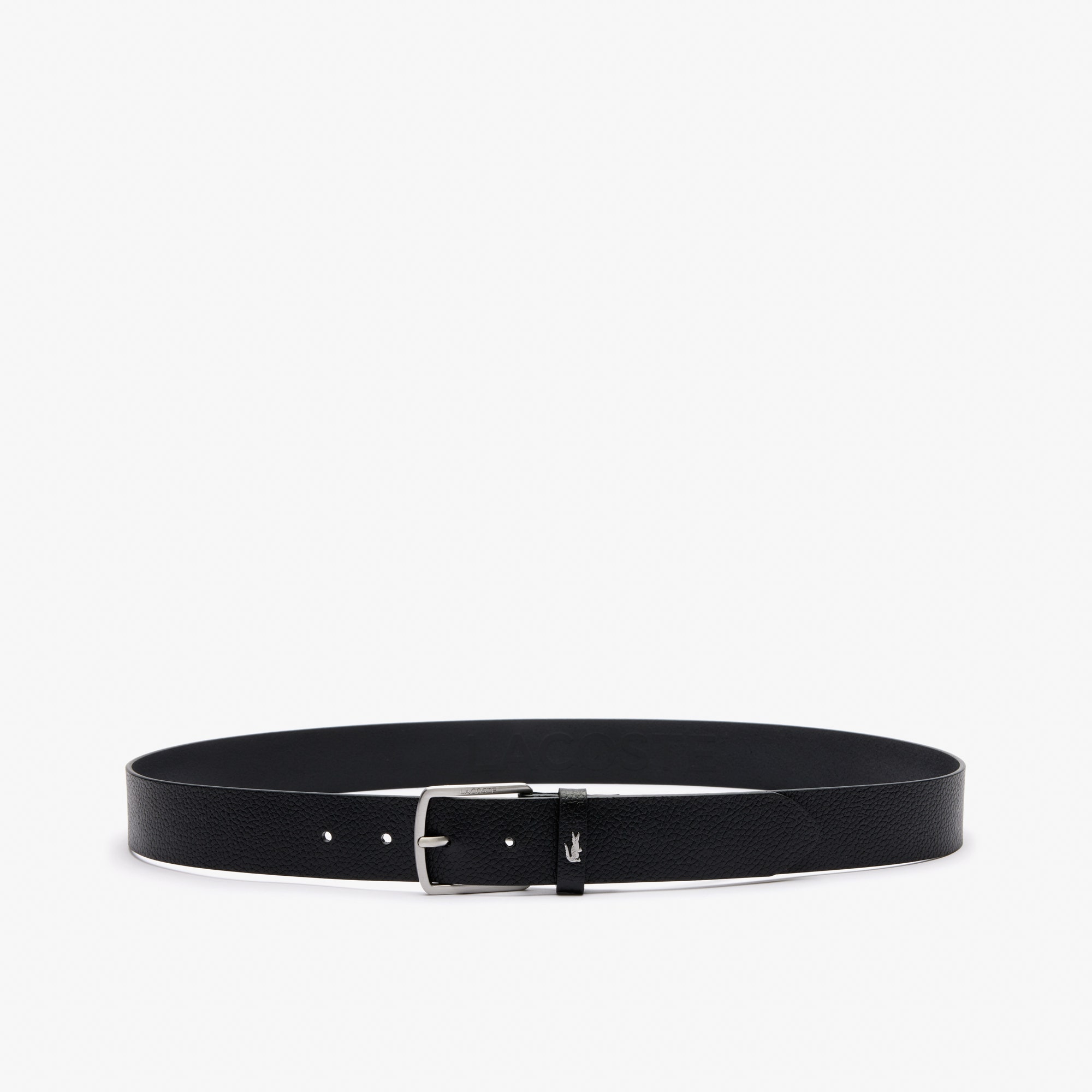 Grained Leather Belt