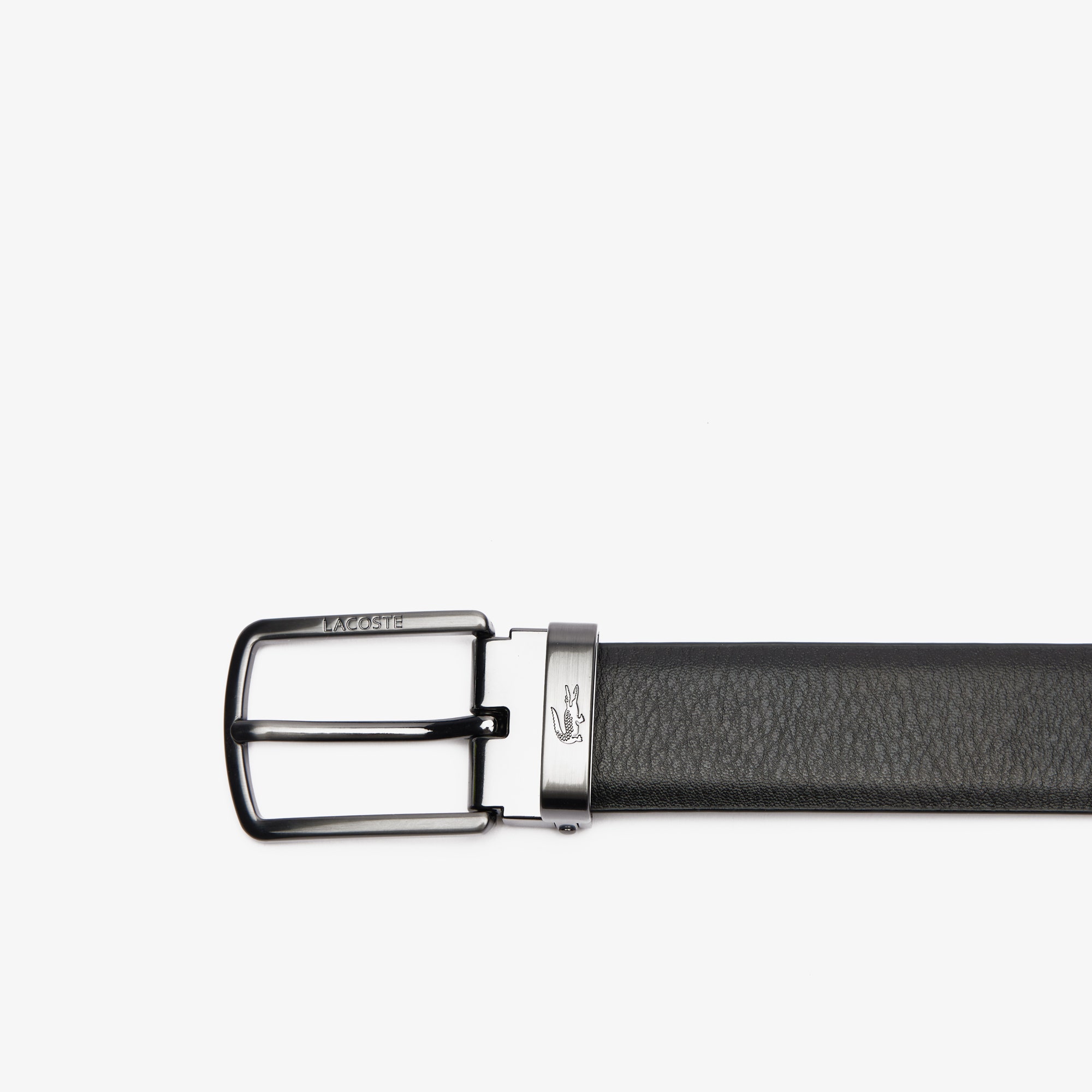 Leather Belt/2 Buckle Gift Set