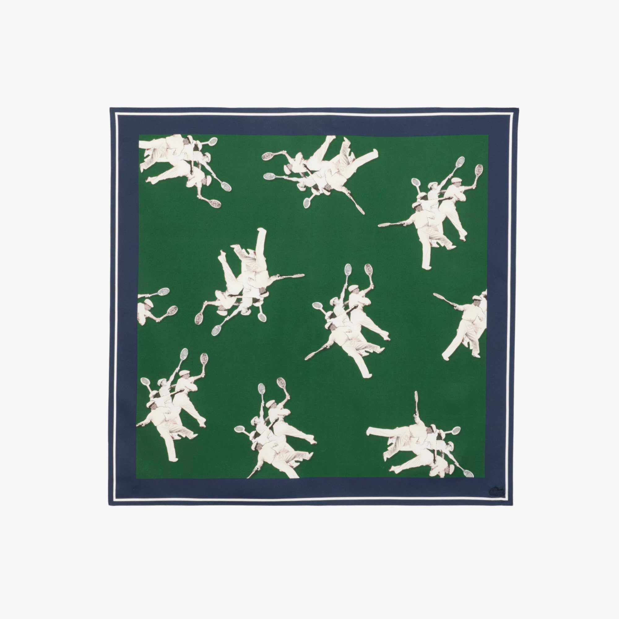 Lightweight Printed Silk Scarf