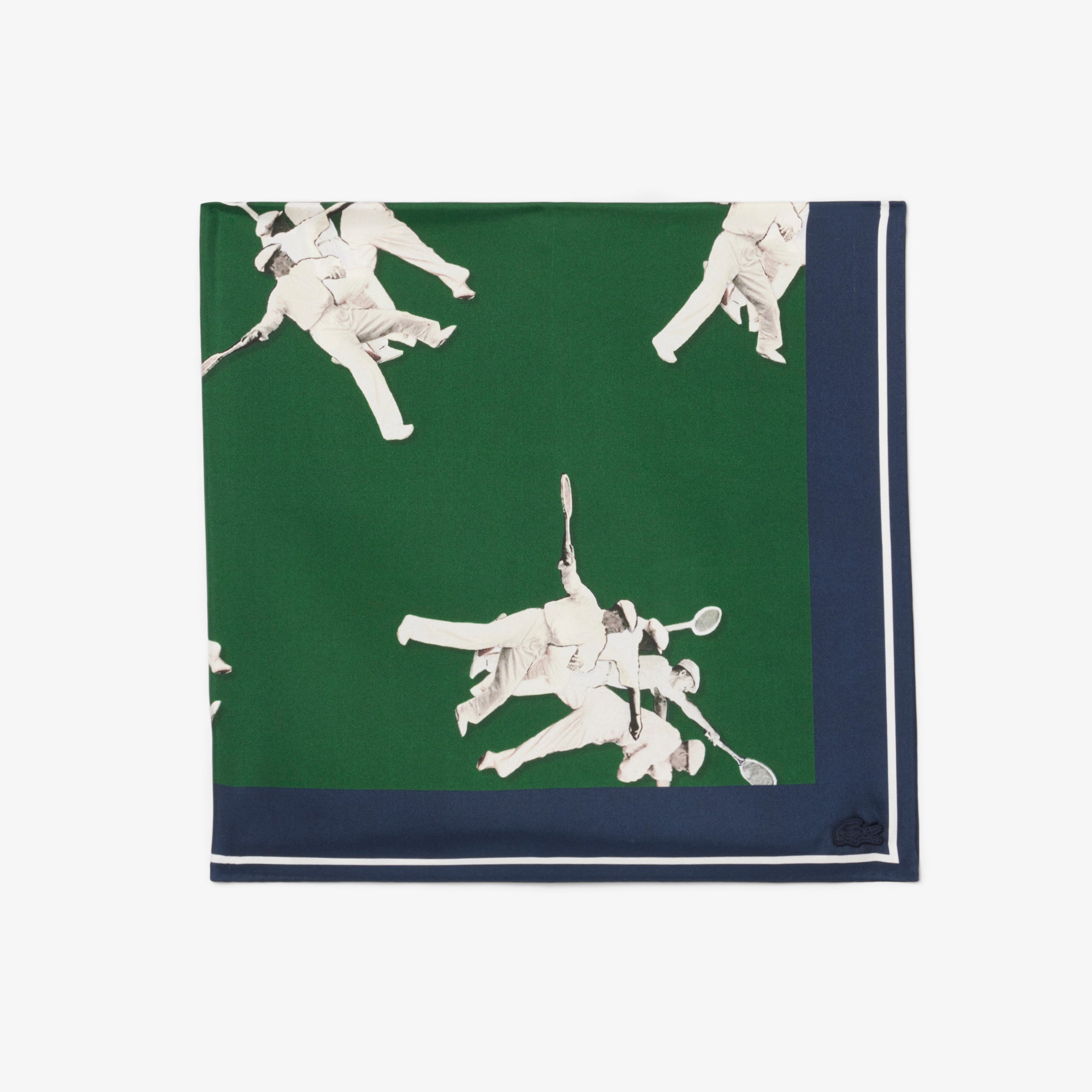 Lightweight Printed Silk Scarf