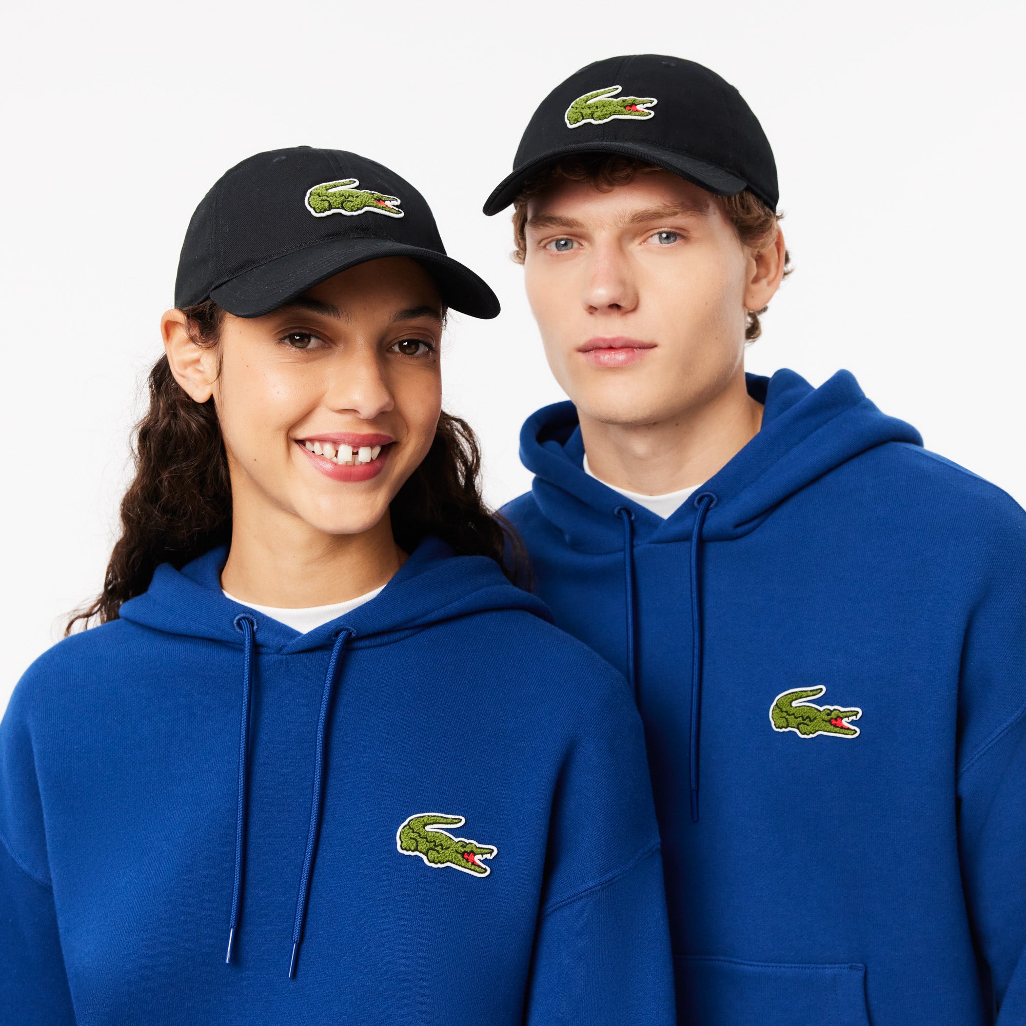 Crocodile Badge Cotton Twill Cap