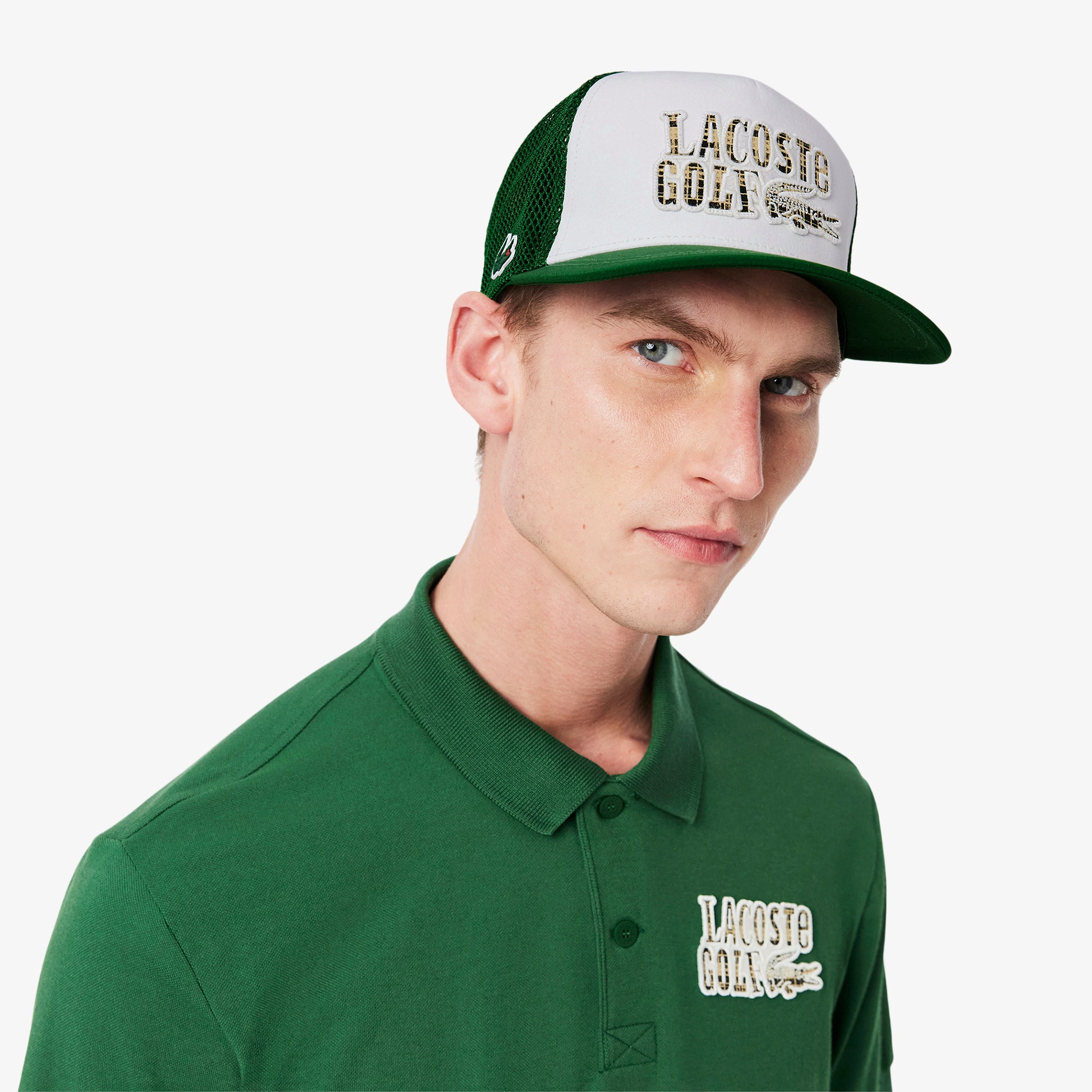 Bi-material Golf Cap