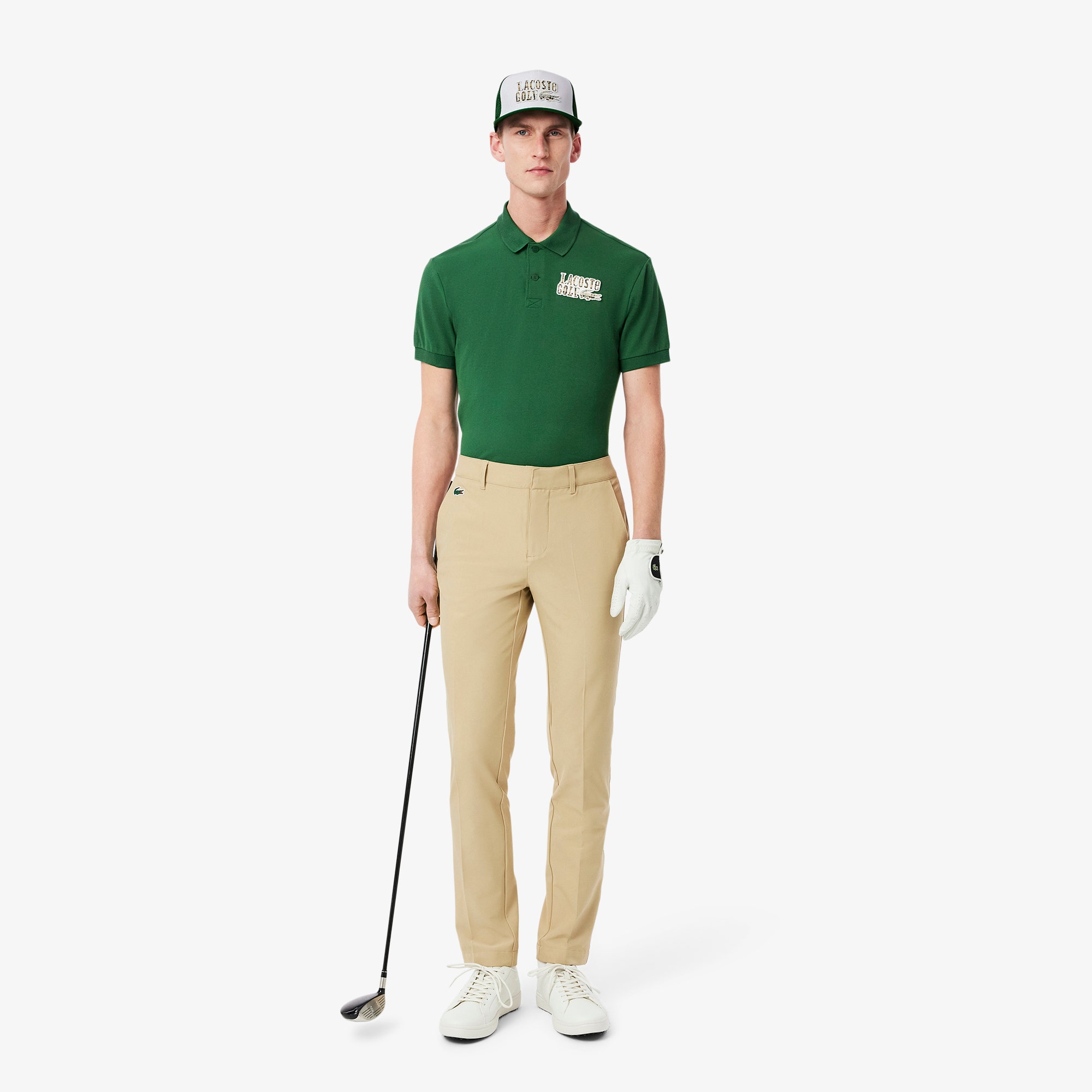 Bi-material Golf Cap