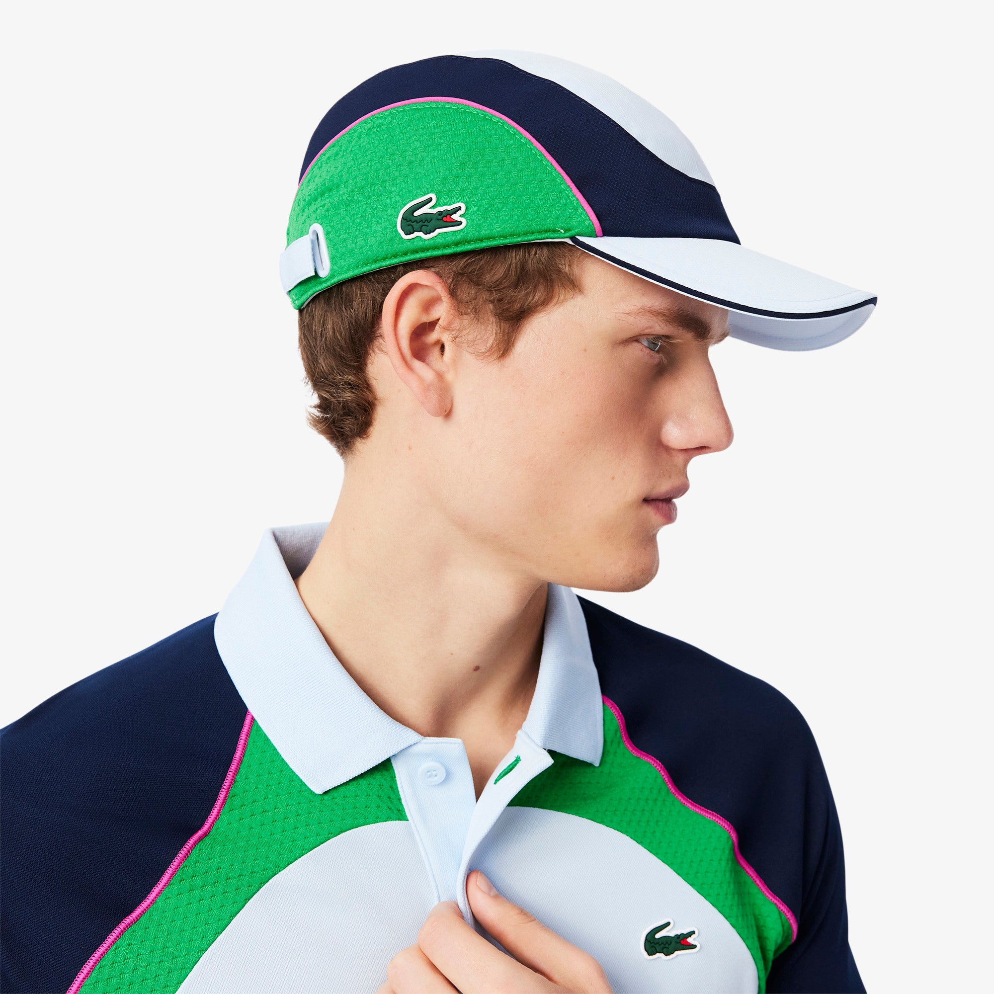 Diamond Taffeta Tennis Cap