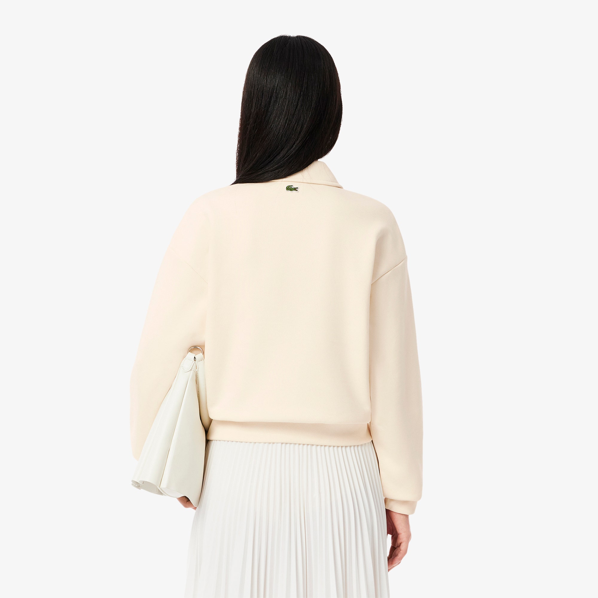 Polo Collar Sweatshirt