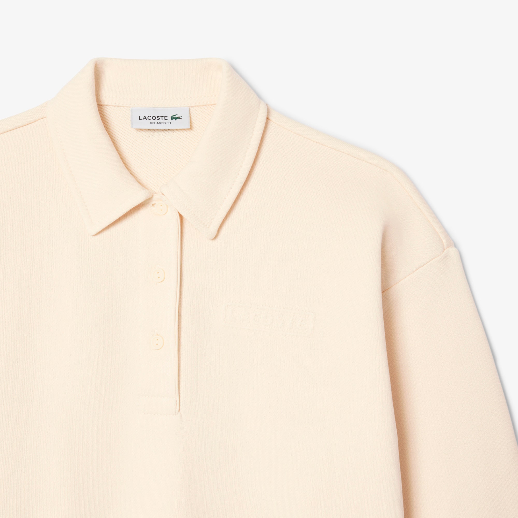 Polo Collar Sweatshirt