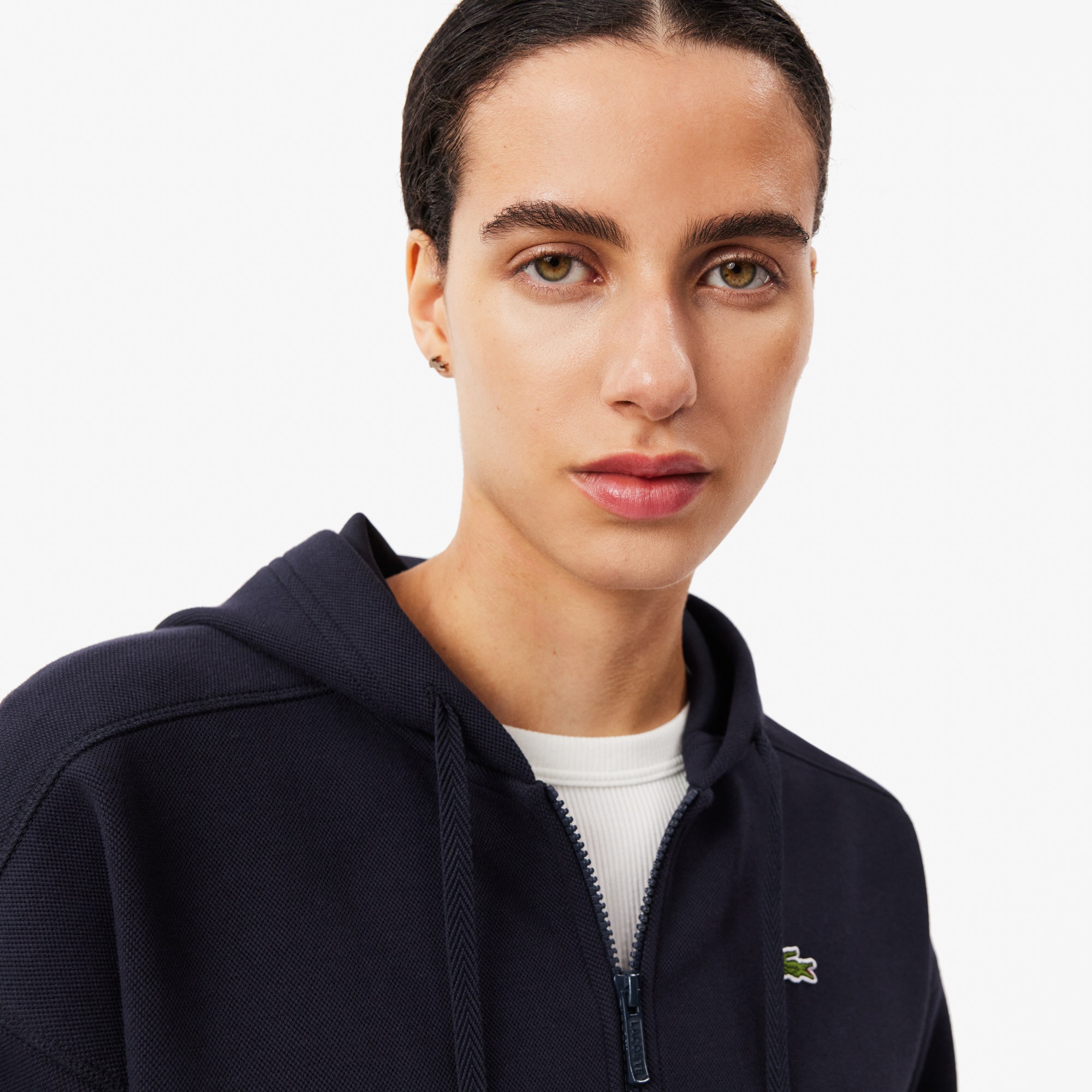 Double Face Pique Hoodie