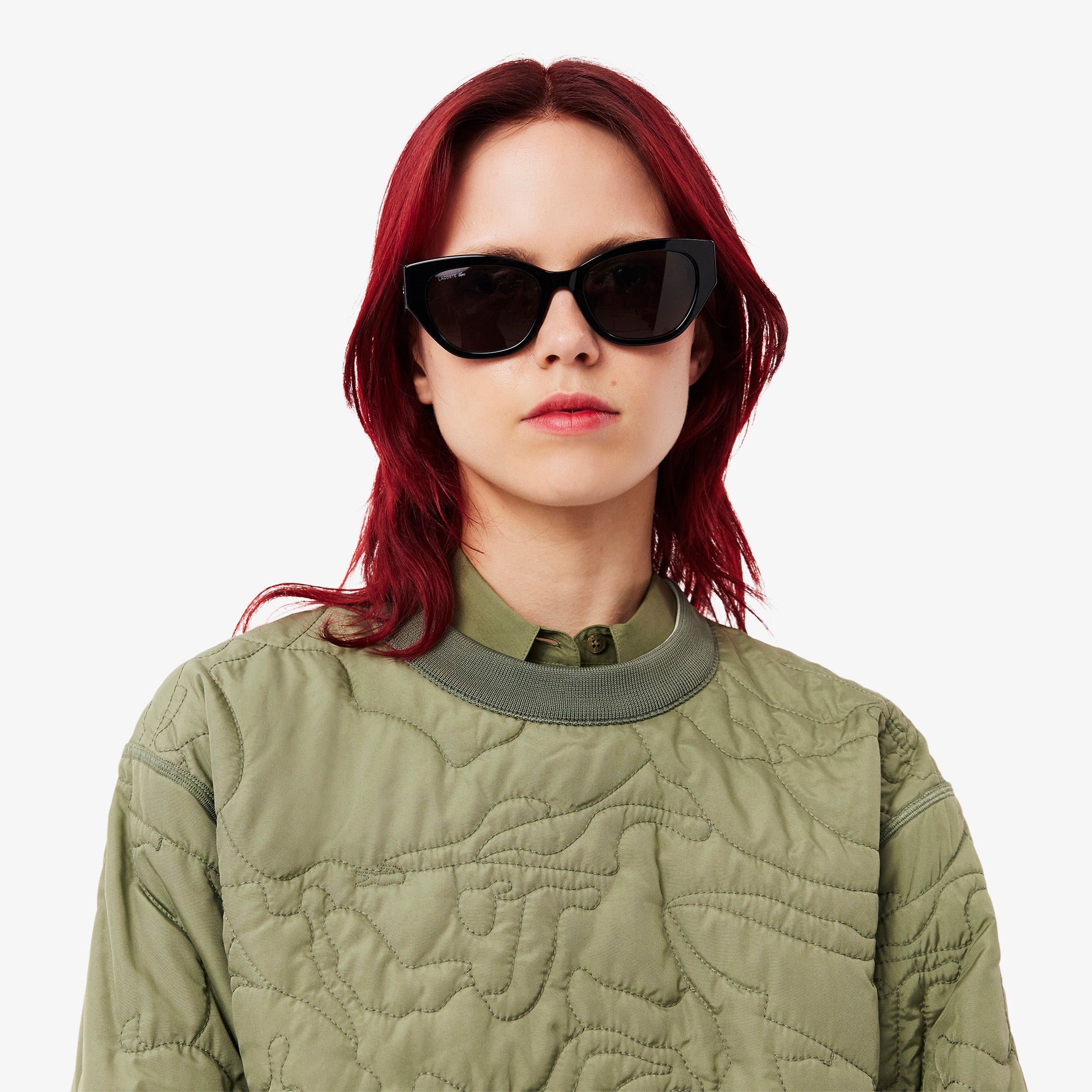 Oversized Reversible Embroidered Sweatshirt