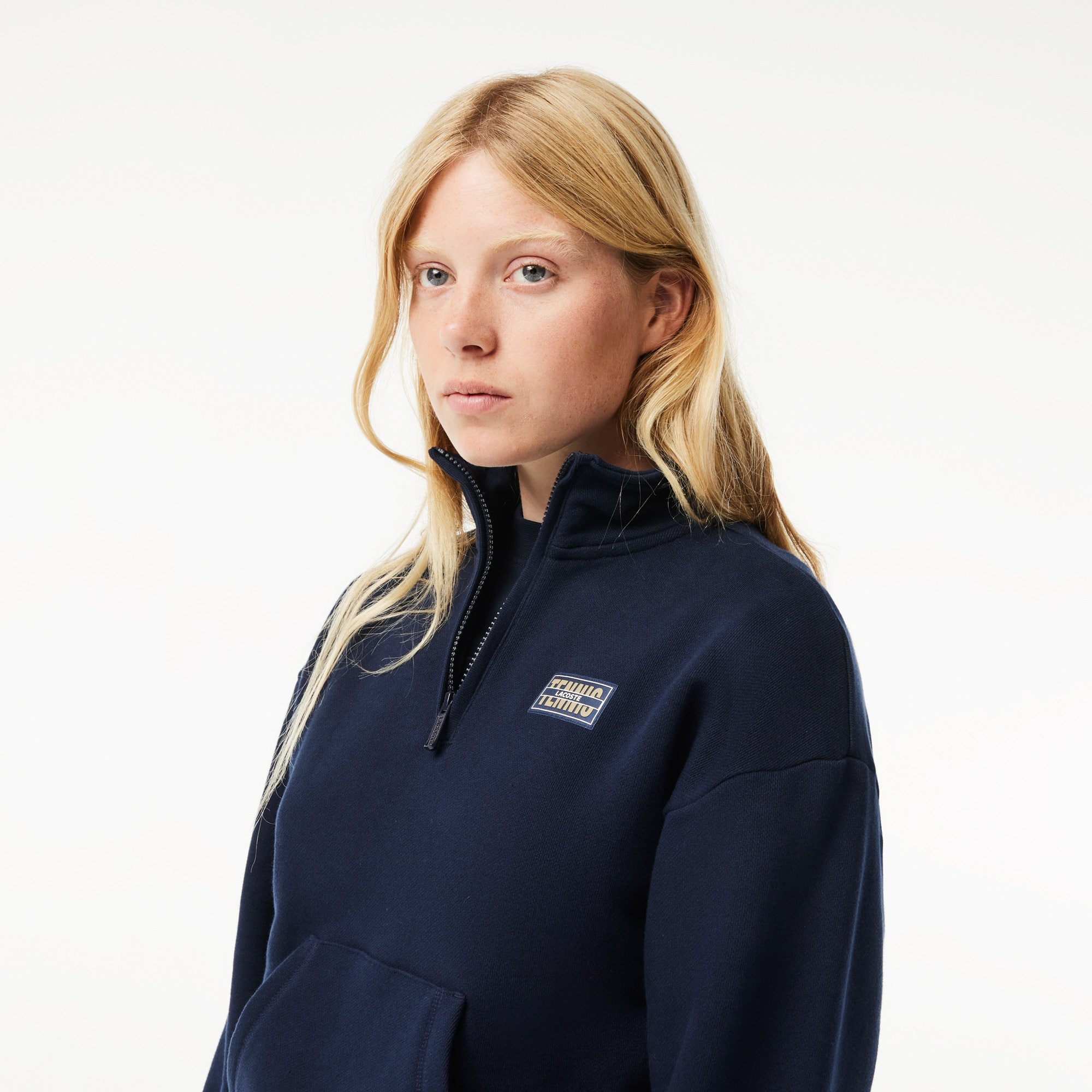 High Neck Zipped Fleece Jogger Sweatshirt