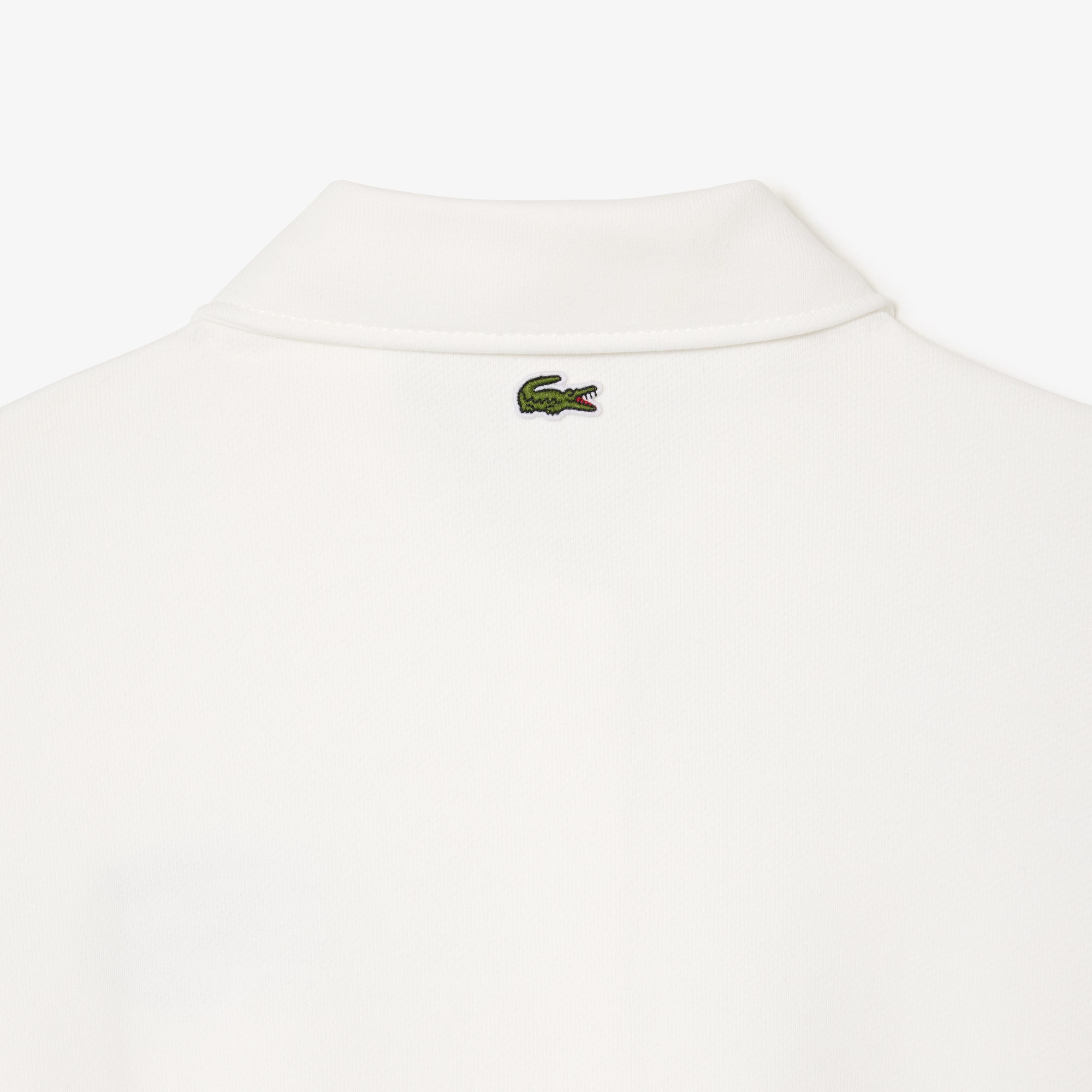 Relaxed Fit Embroidered Polo Sweatshirt