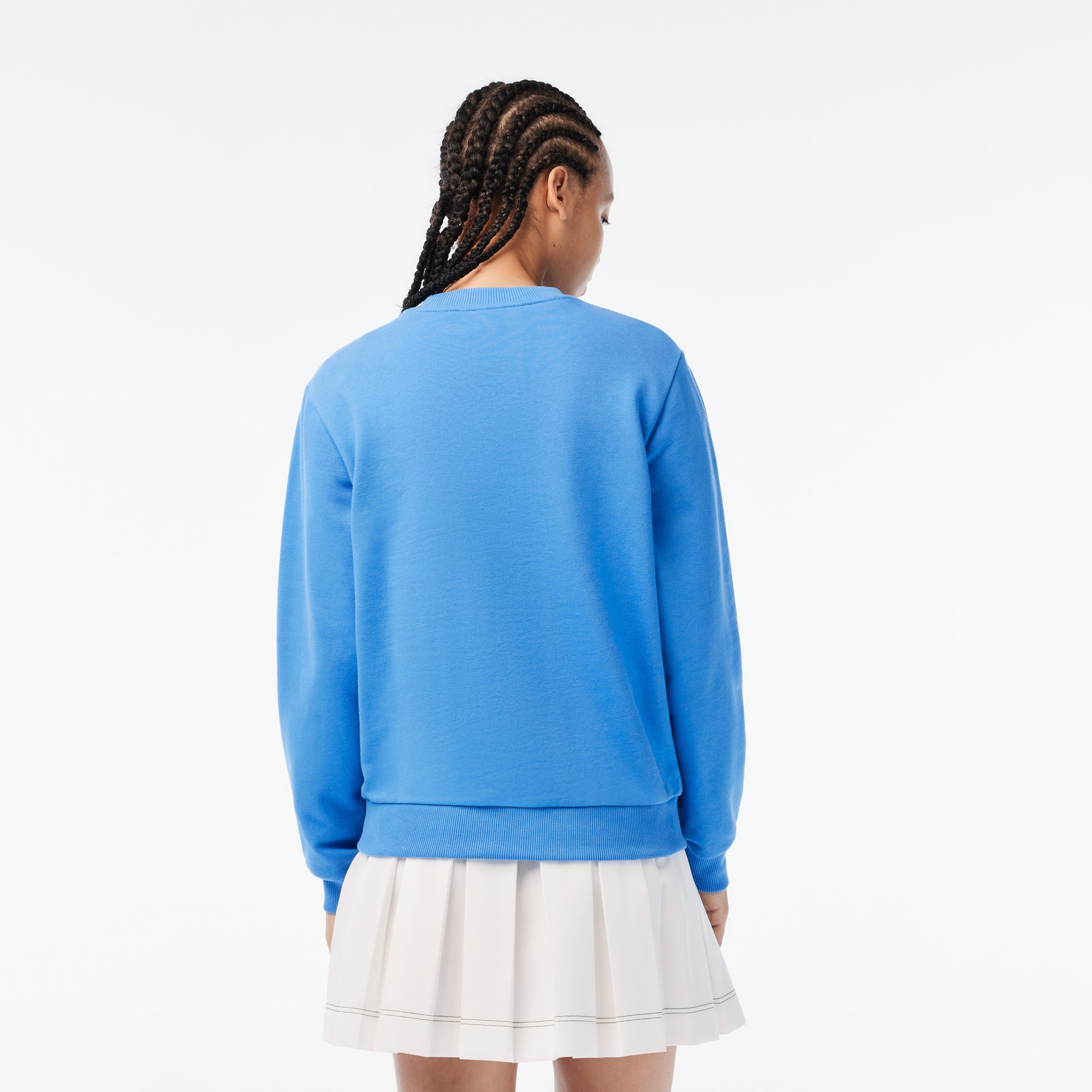 Women's Lacoste x Netflix Loose Fit Organic Cotton Fleece Sweatshirt