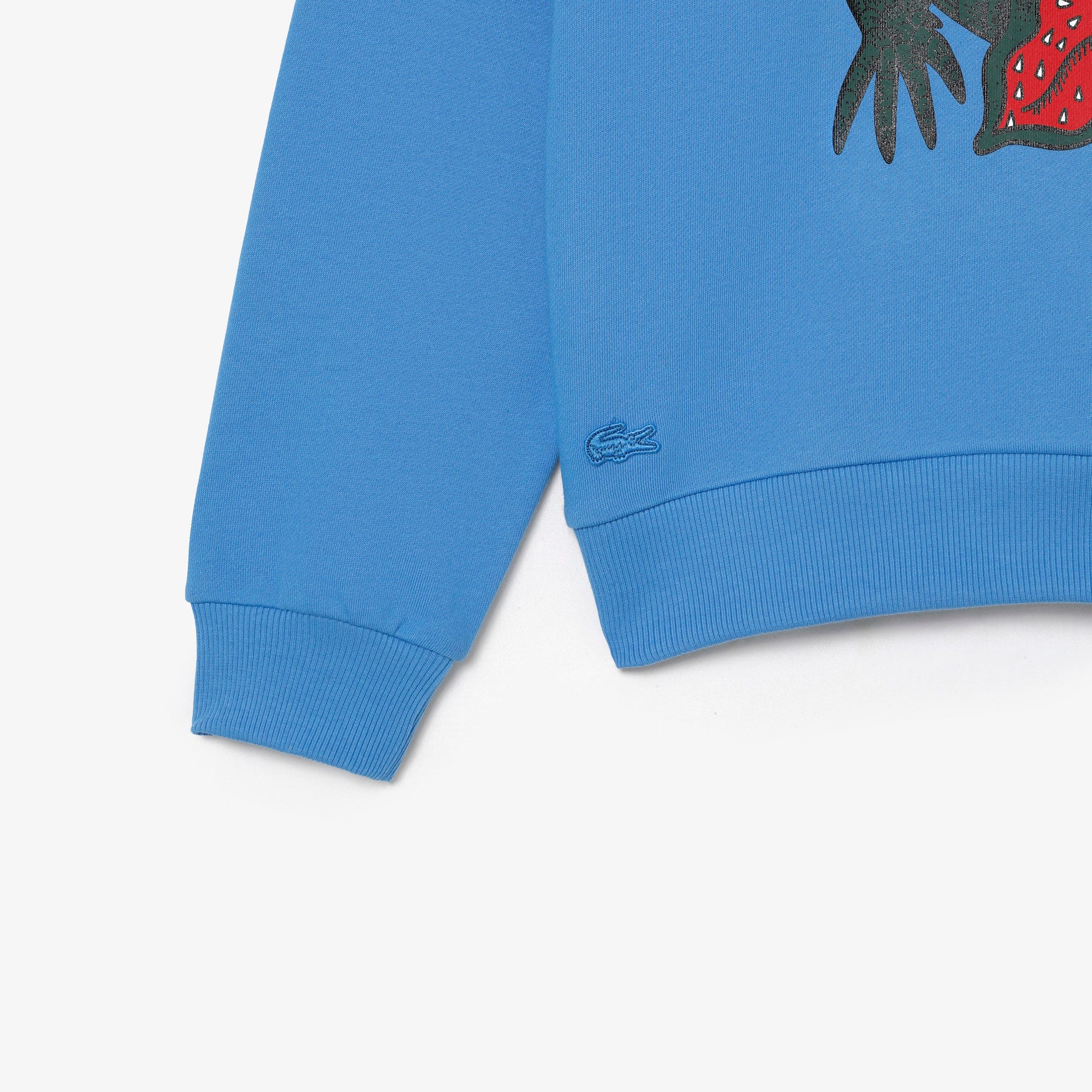 Women's Lacoste x Netflix Loose Fit Organic Cotton Fleece Sweatshirt