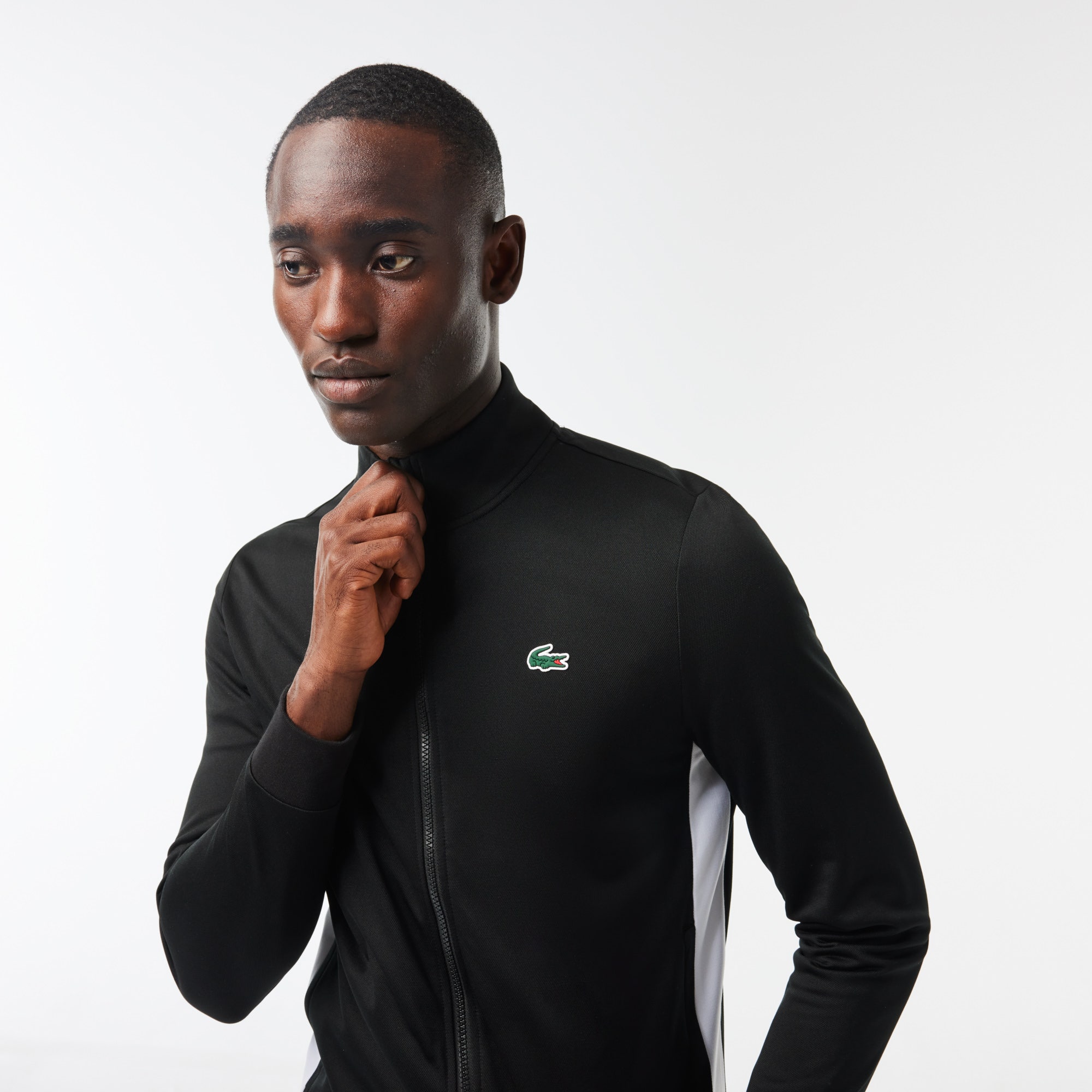 Zipped Ripstop Tennis Sweatshirt