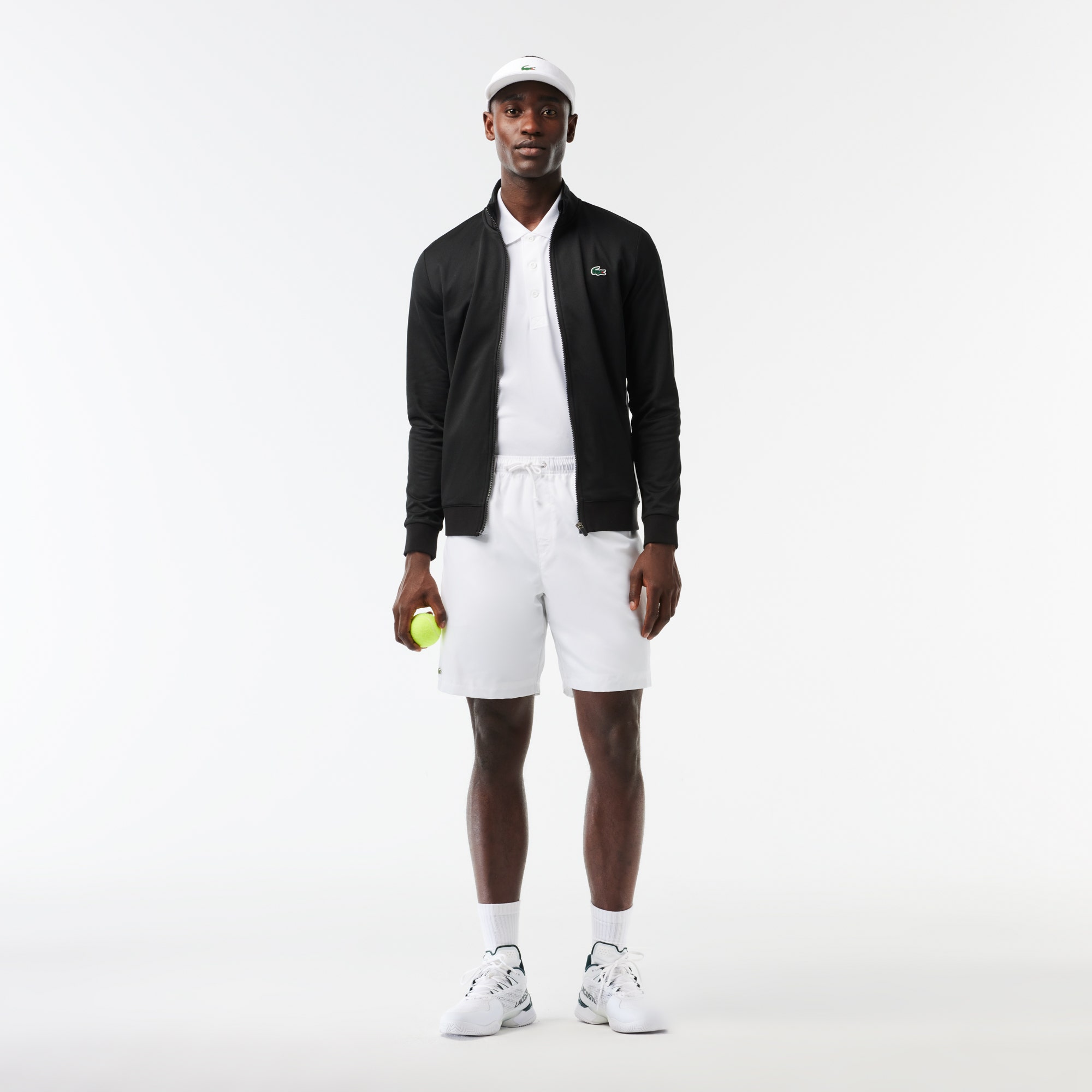 Zipped Ripstop Tennis Sweatshirt
