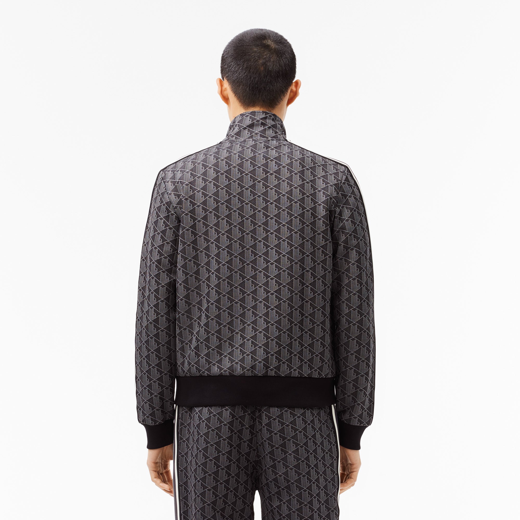 Paris Zip-Up Jacquard Track Jacket