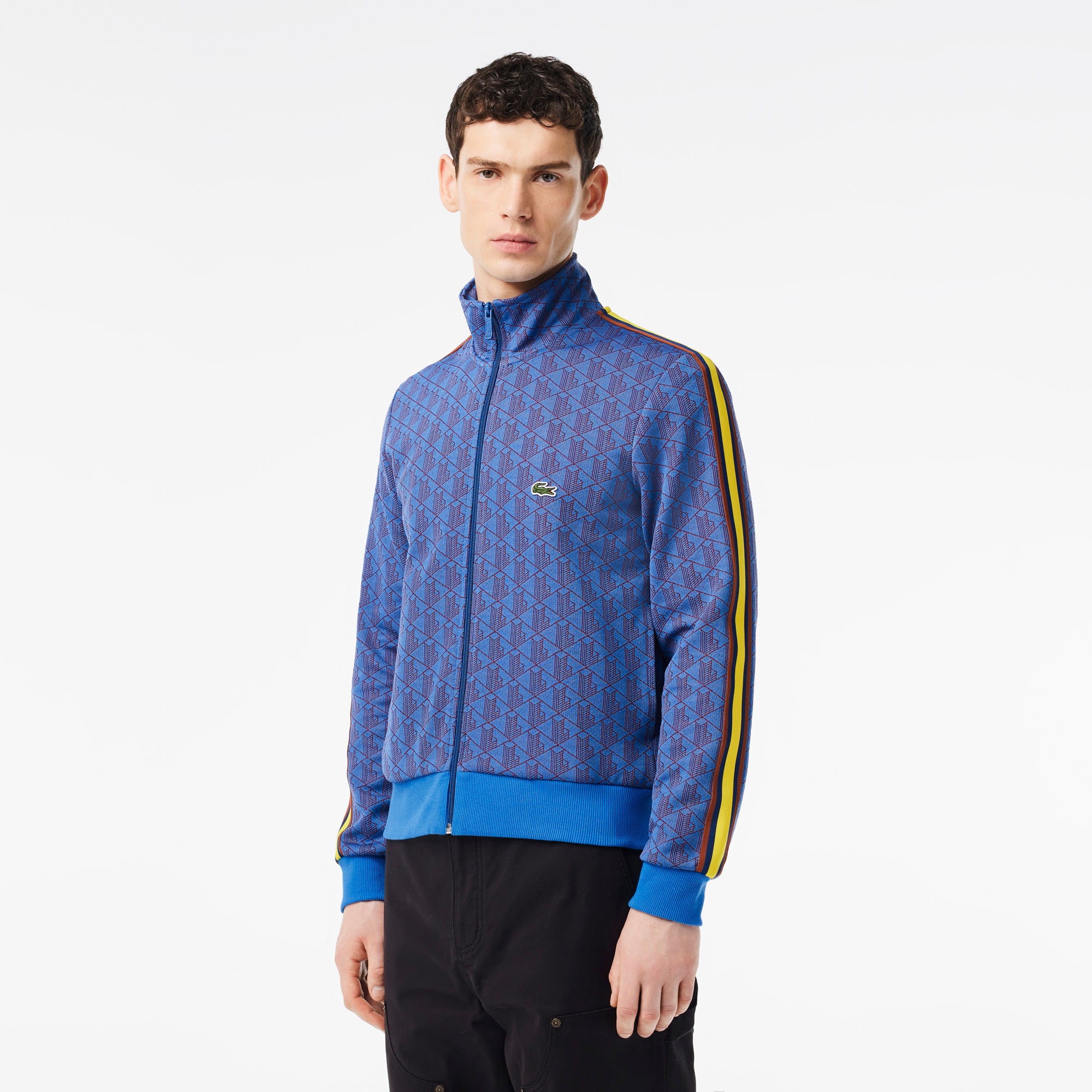 Paris Zip-Up Jacquard Track Jacket