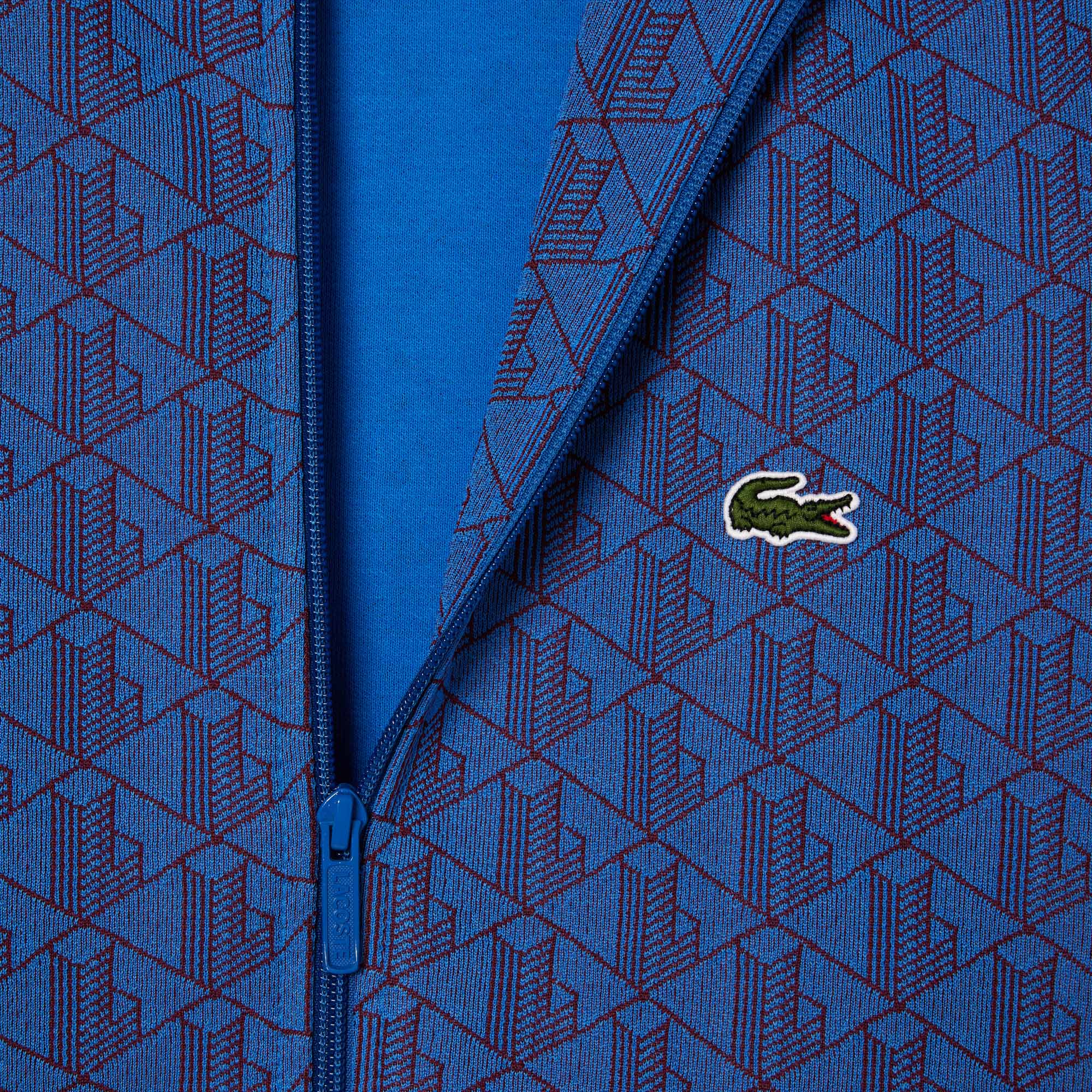 Paris Zip-Up Jacquard Track Jacket