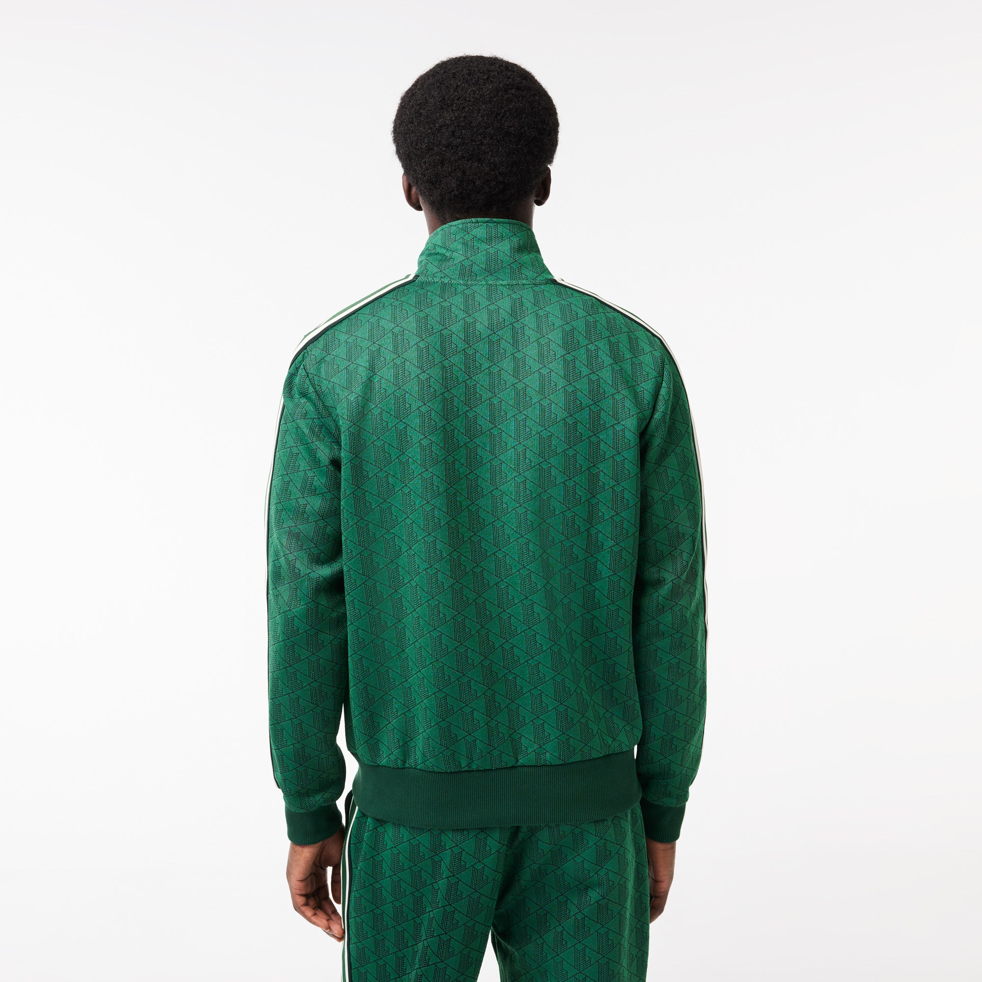 Paris Zip-Up Jacquard Track Jacket
