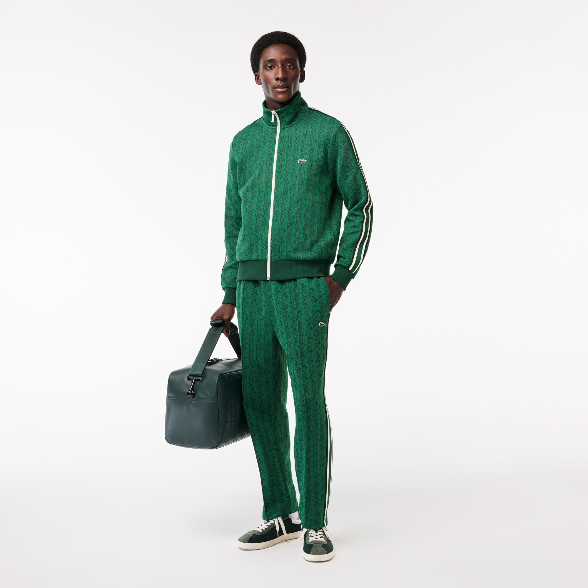 Paris Zip-Up Jacquard Track Jacket