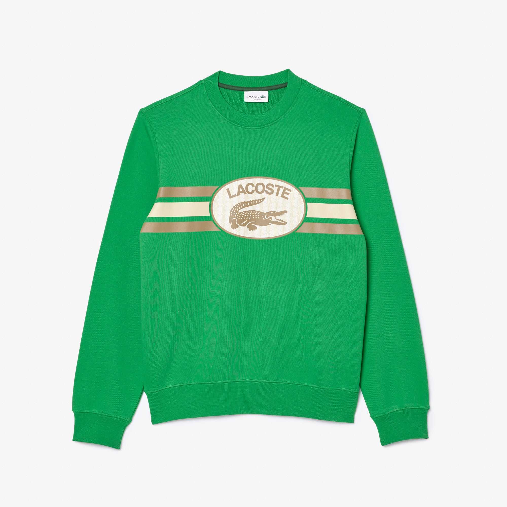 Graphic Print Fleece Sweatshirt