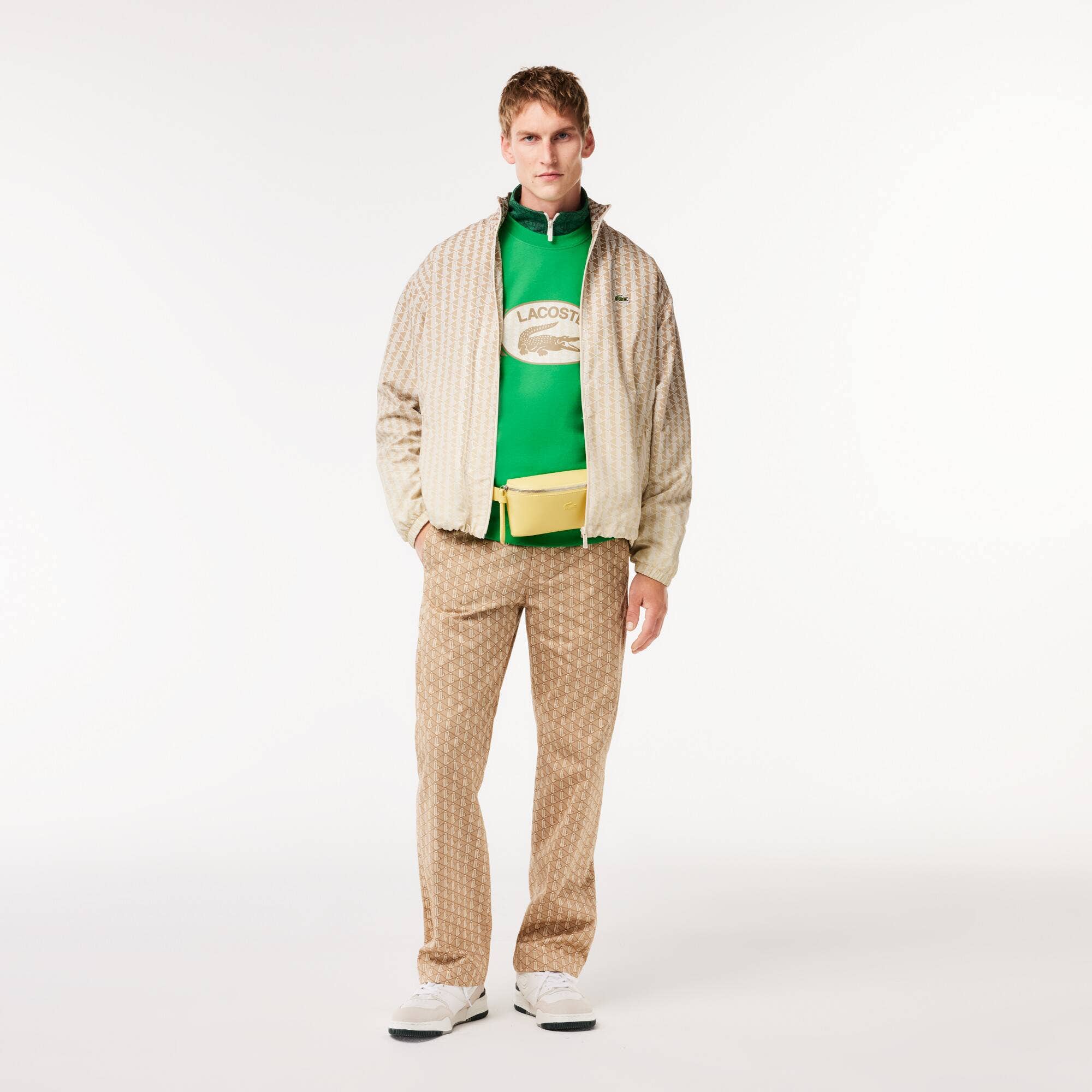 Graphic Print Fleece Sweatshirt
