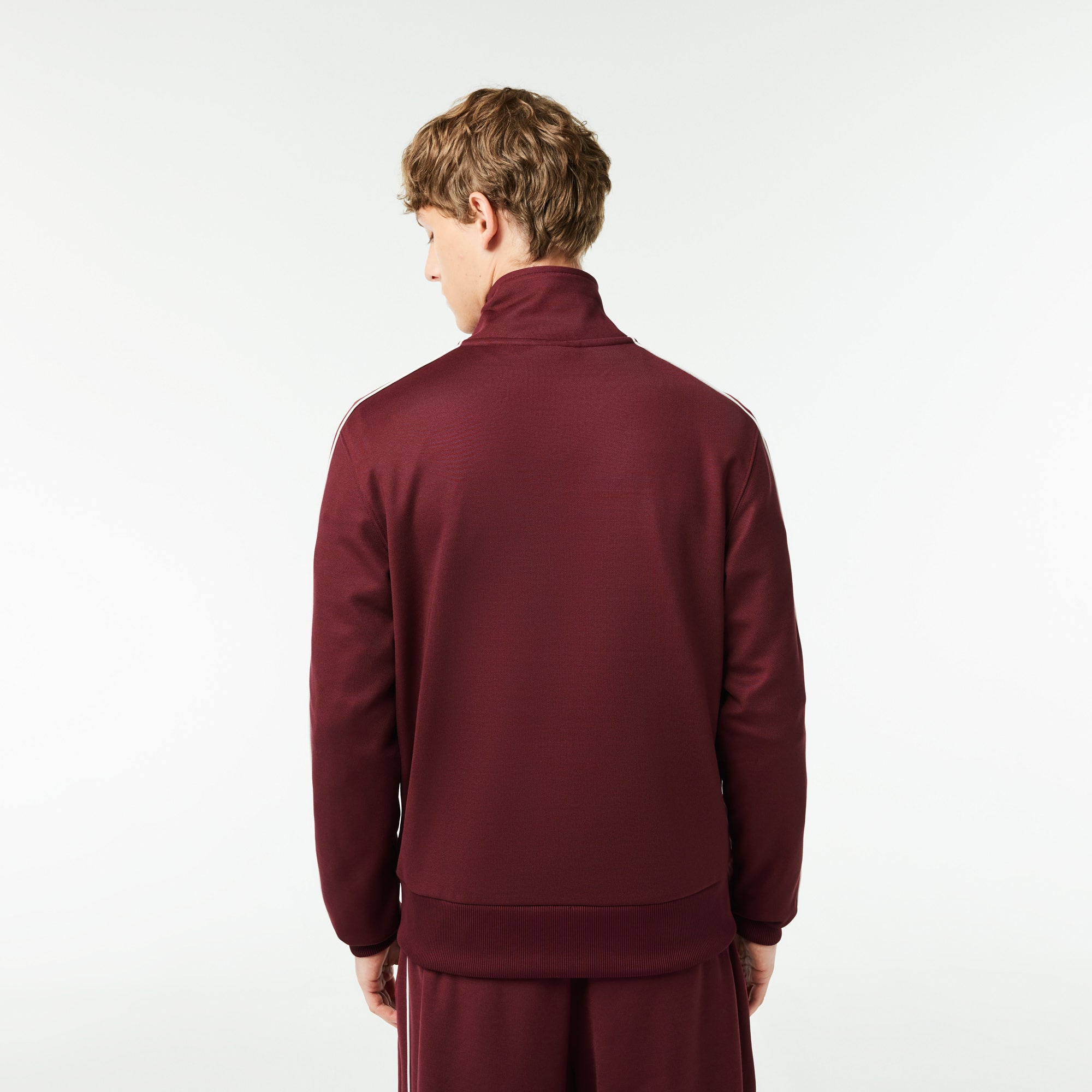Paris Pique Zip Front Track Jacket