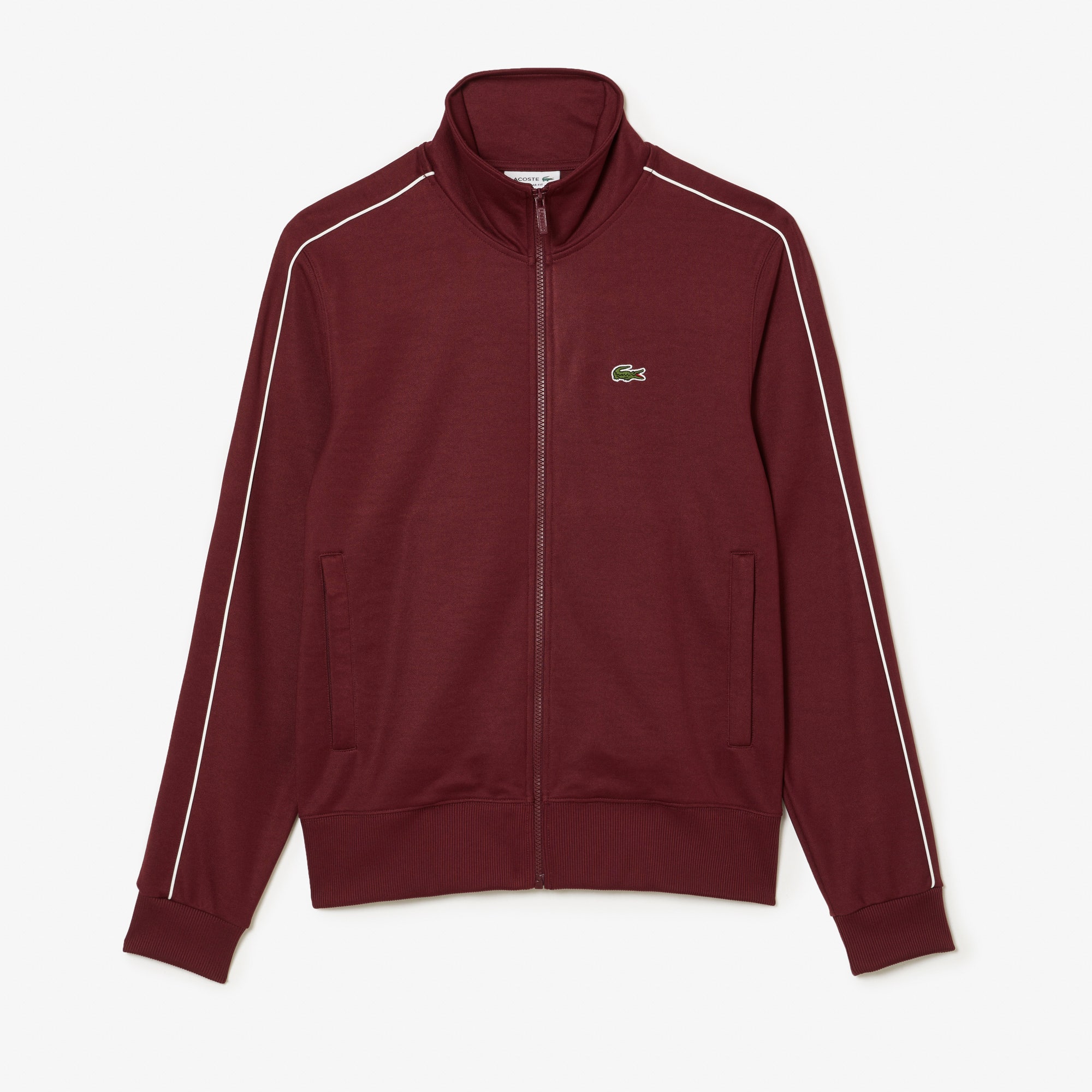 Paris Pique Zip Front Track Jacket