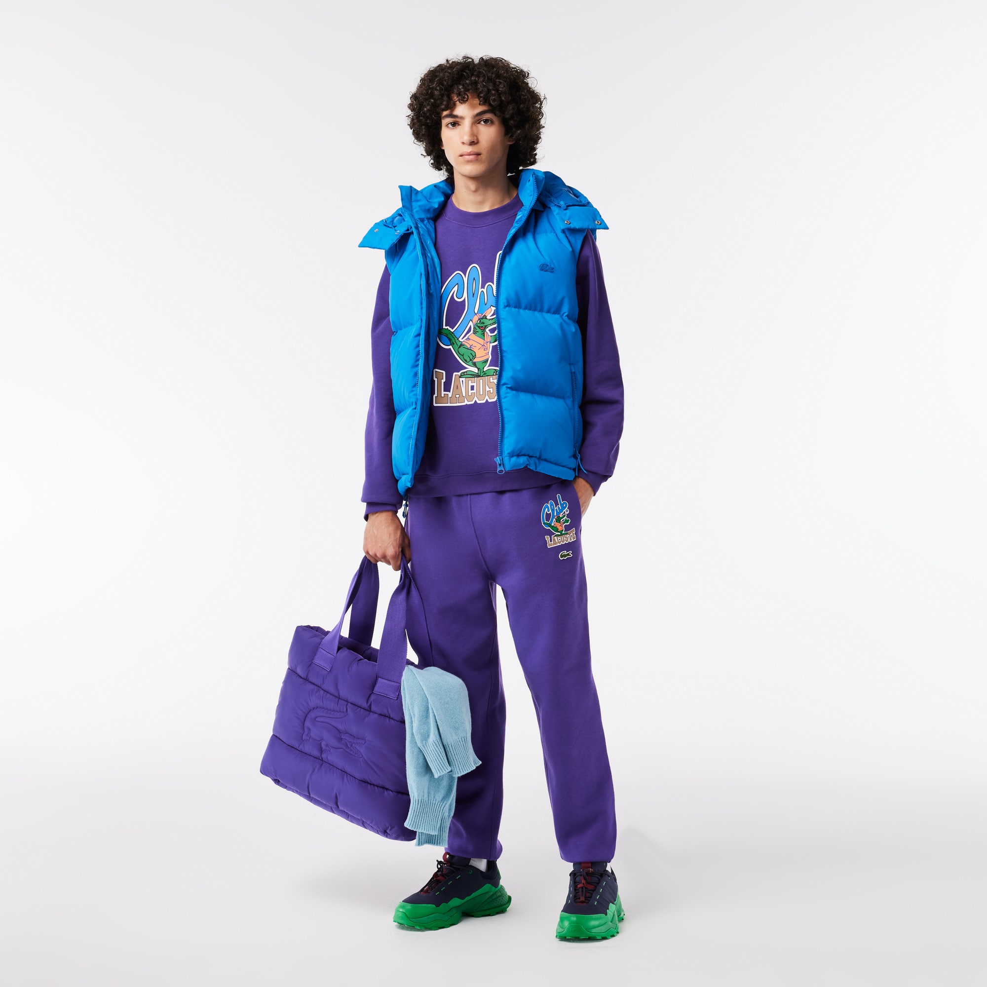 Loose Fit Raglan Sleeve Jogger Sweatshirt
