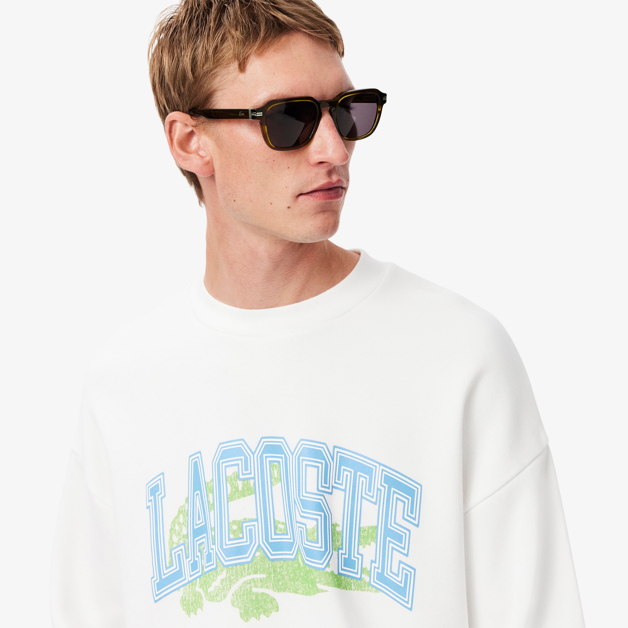 Loose Fit Fleece Sweatshirt