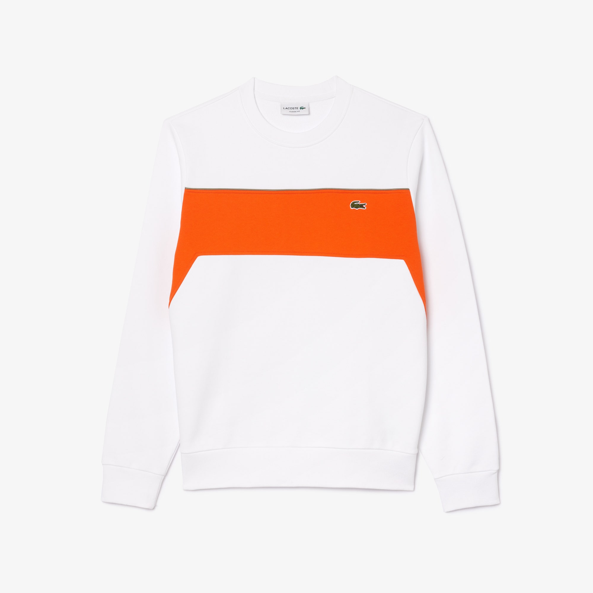 Colour-Block Fleece Sweatshirt