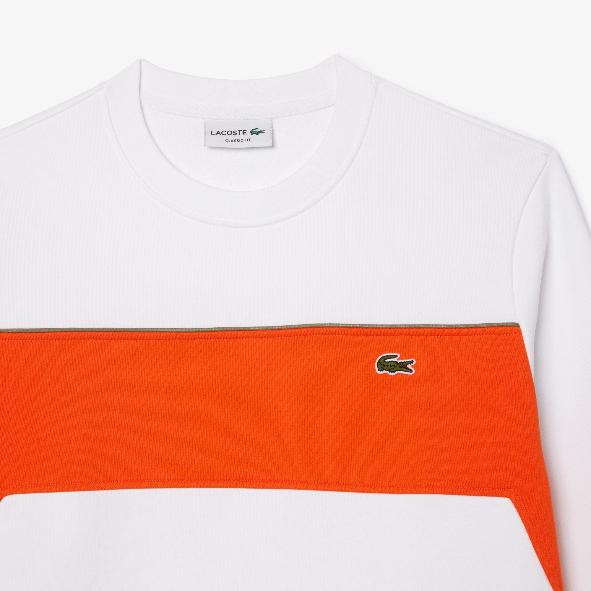 Colour-Block Fleece Sweatshirt
