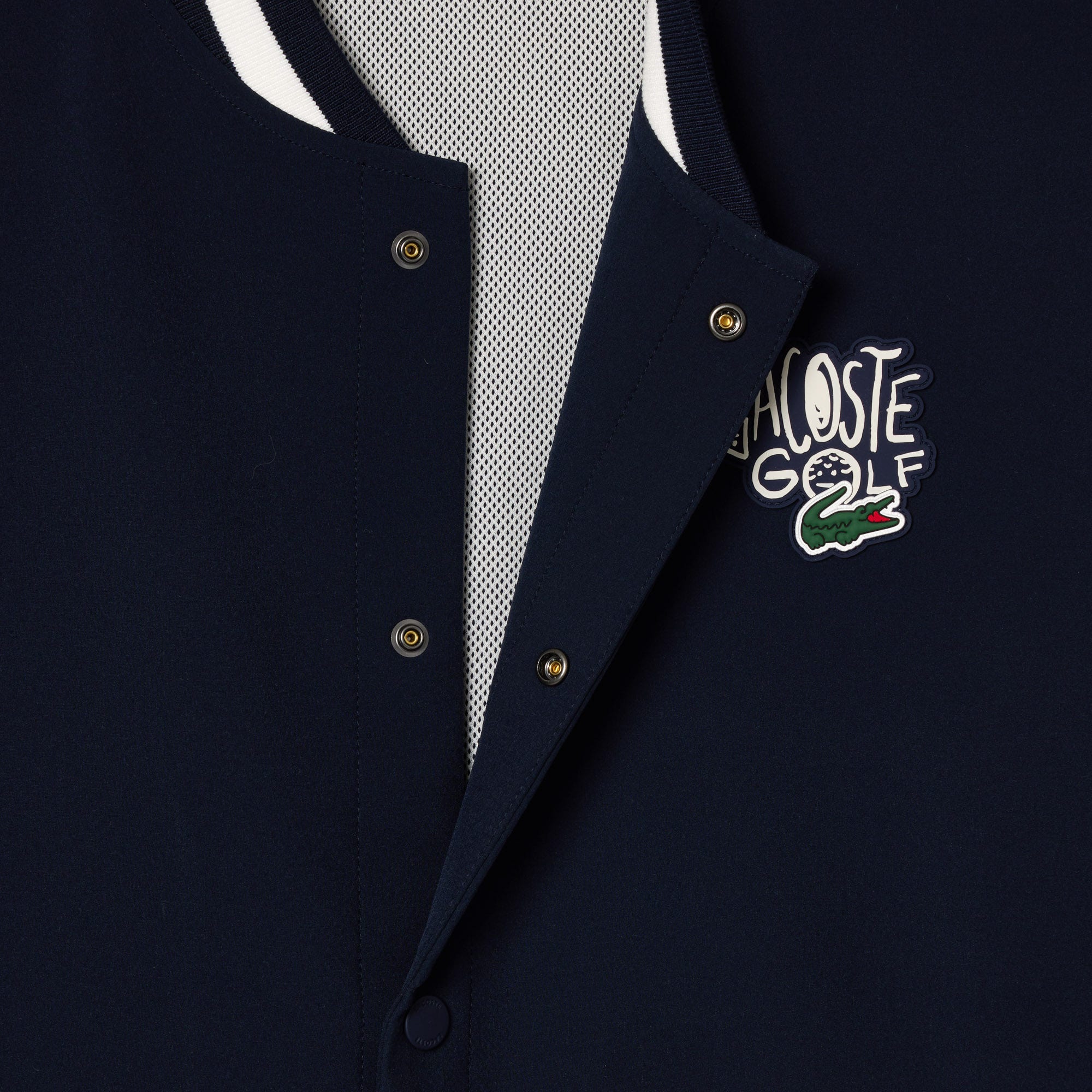 Varsity Water-Repellent Golf Windbreaker