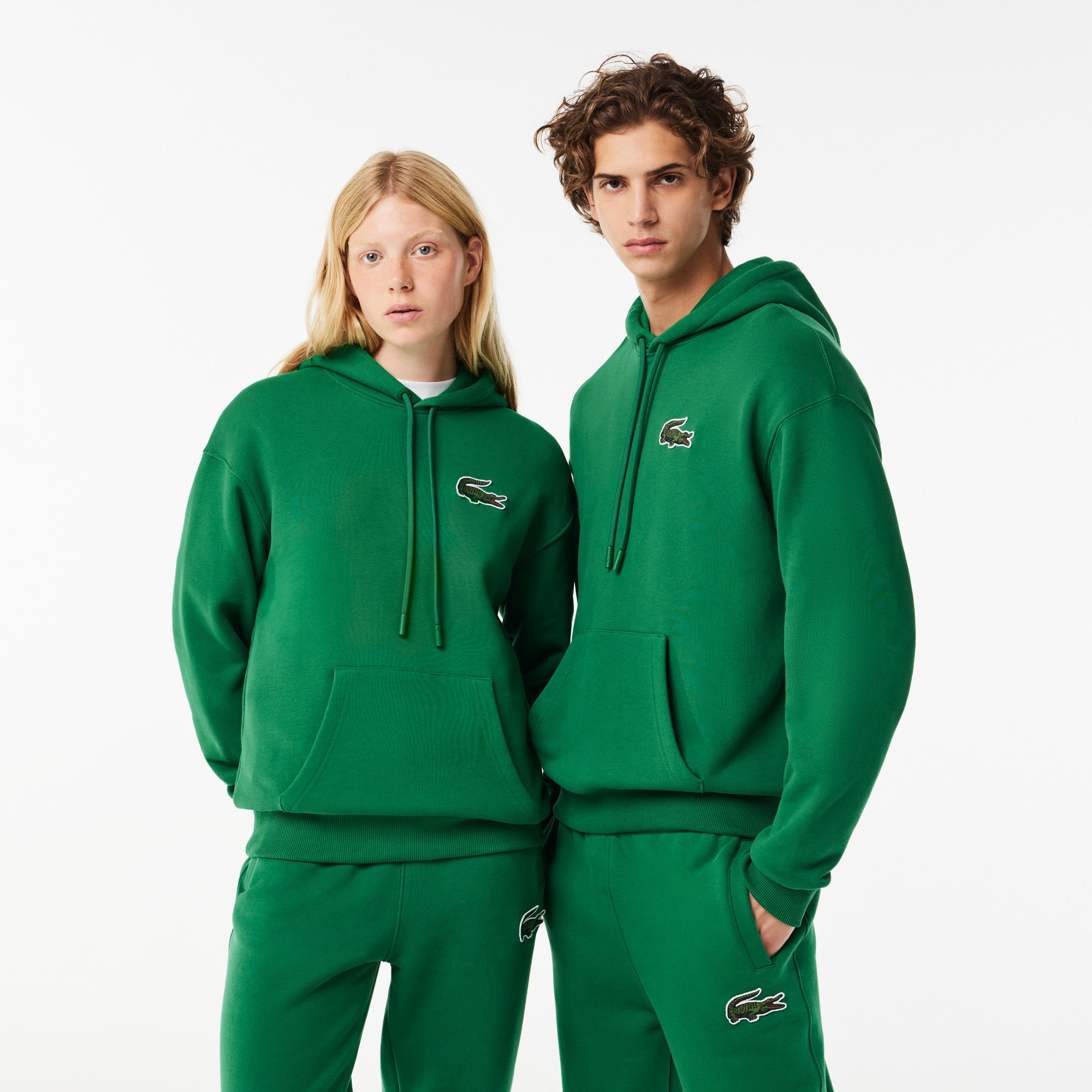 Loose Fit Fleece Hoodie