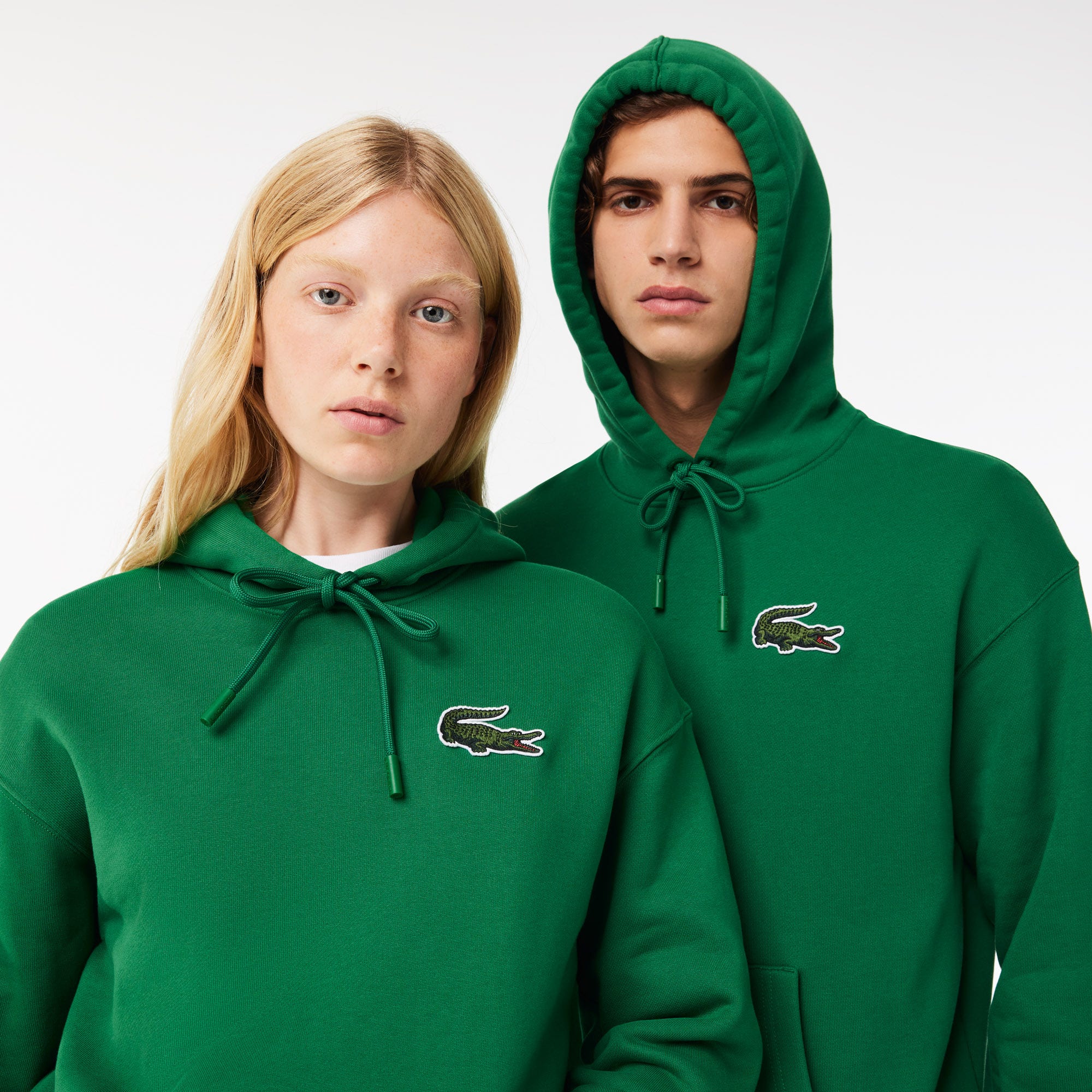 Loose Fit Fleece Hoodie