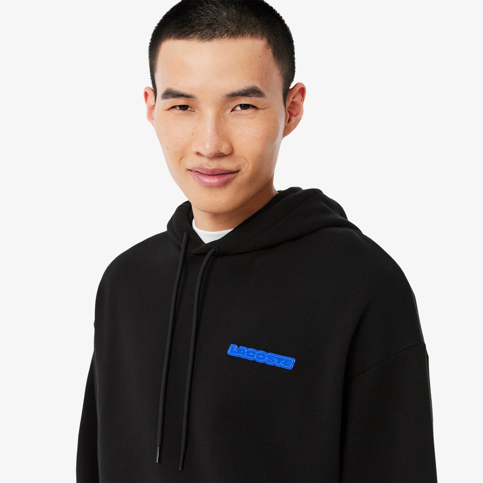 Loose Fit Print Hoodie